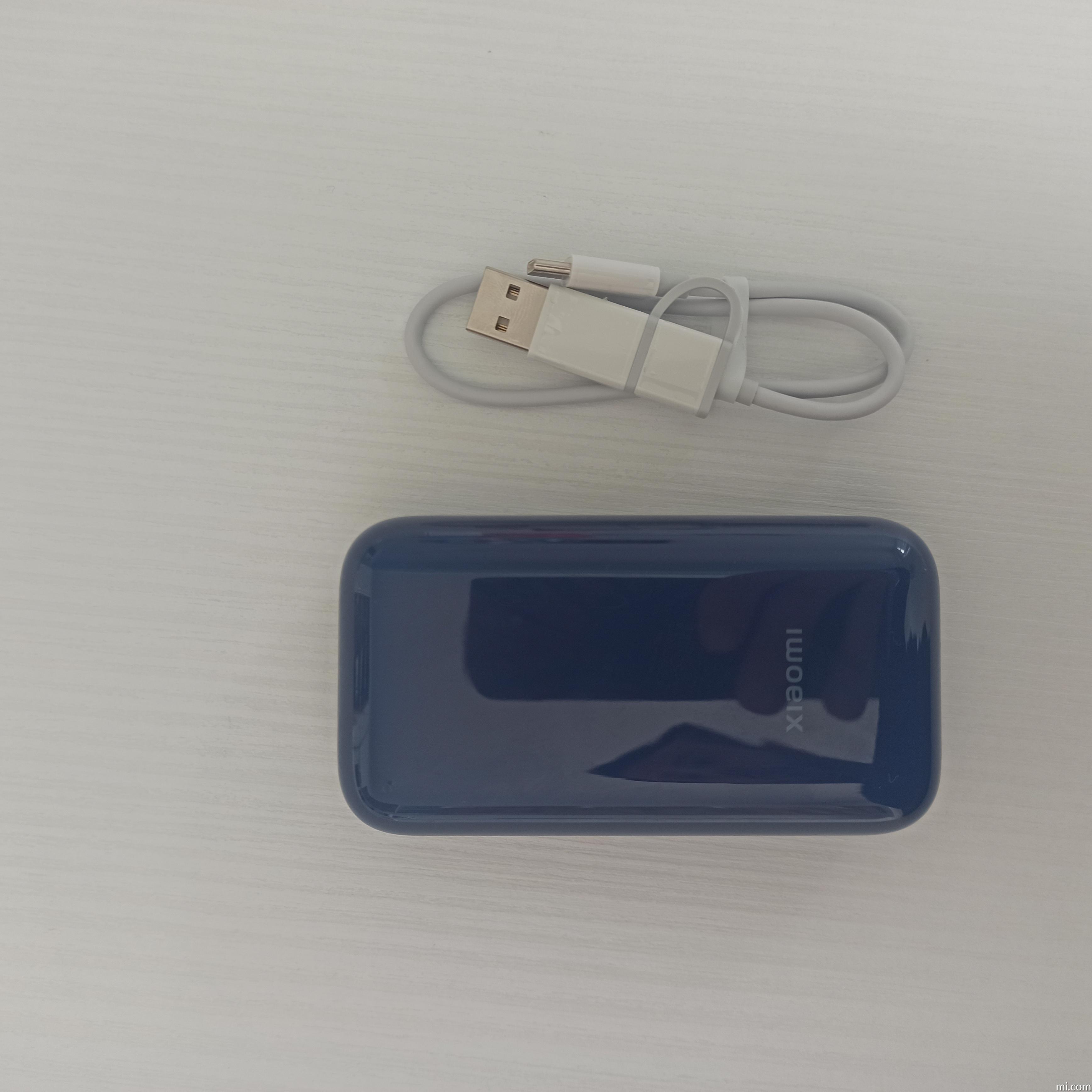 Xiaomi Power Bank 33W 10000mAh Pocket Edition Pro | Ricarica Rapida, Wireless, Blu, Portatile E Sicura