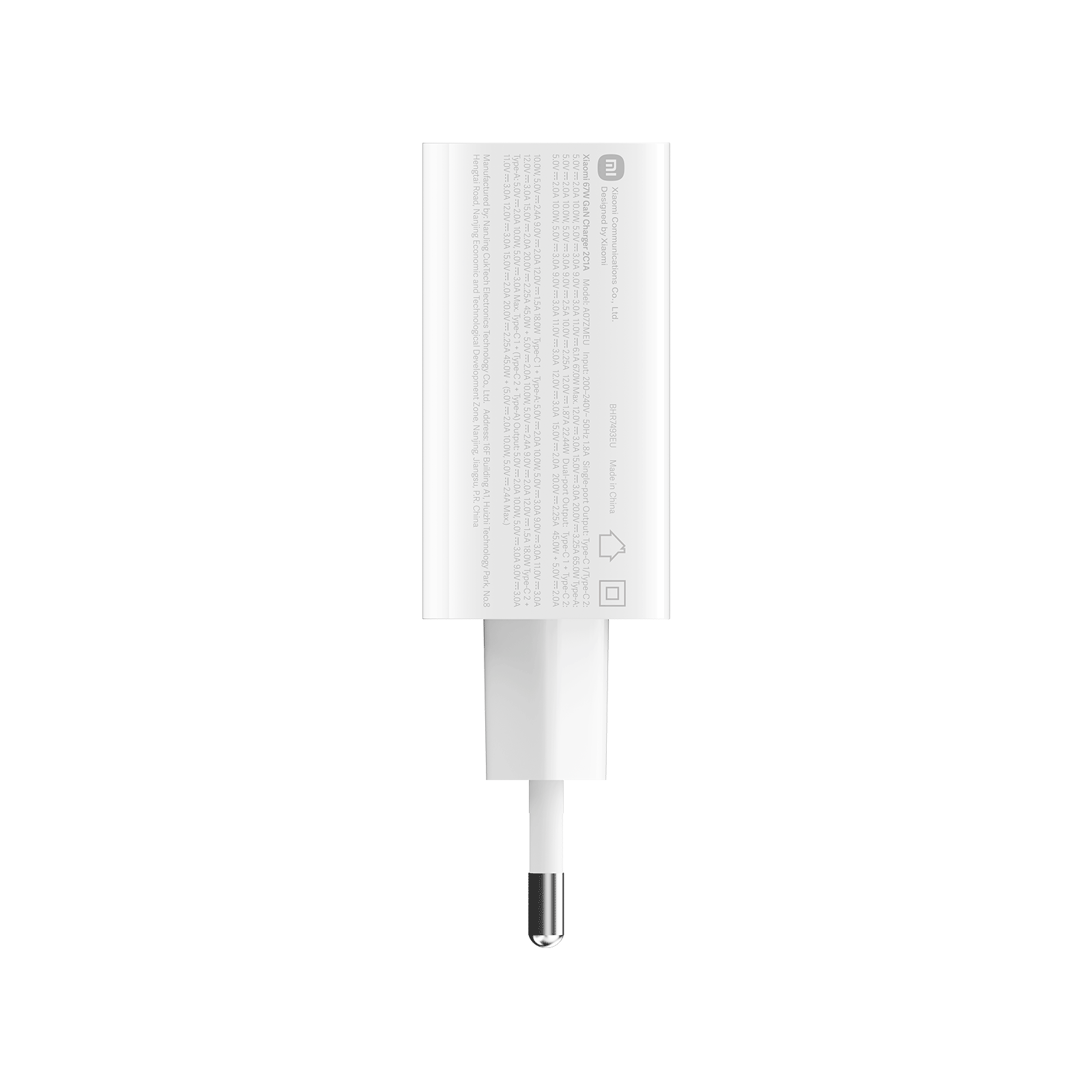 Xiaomi 67W GaN Charger 2C1A