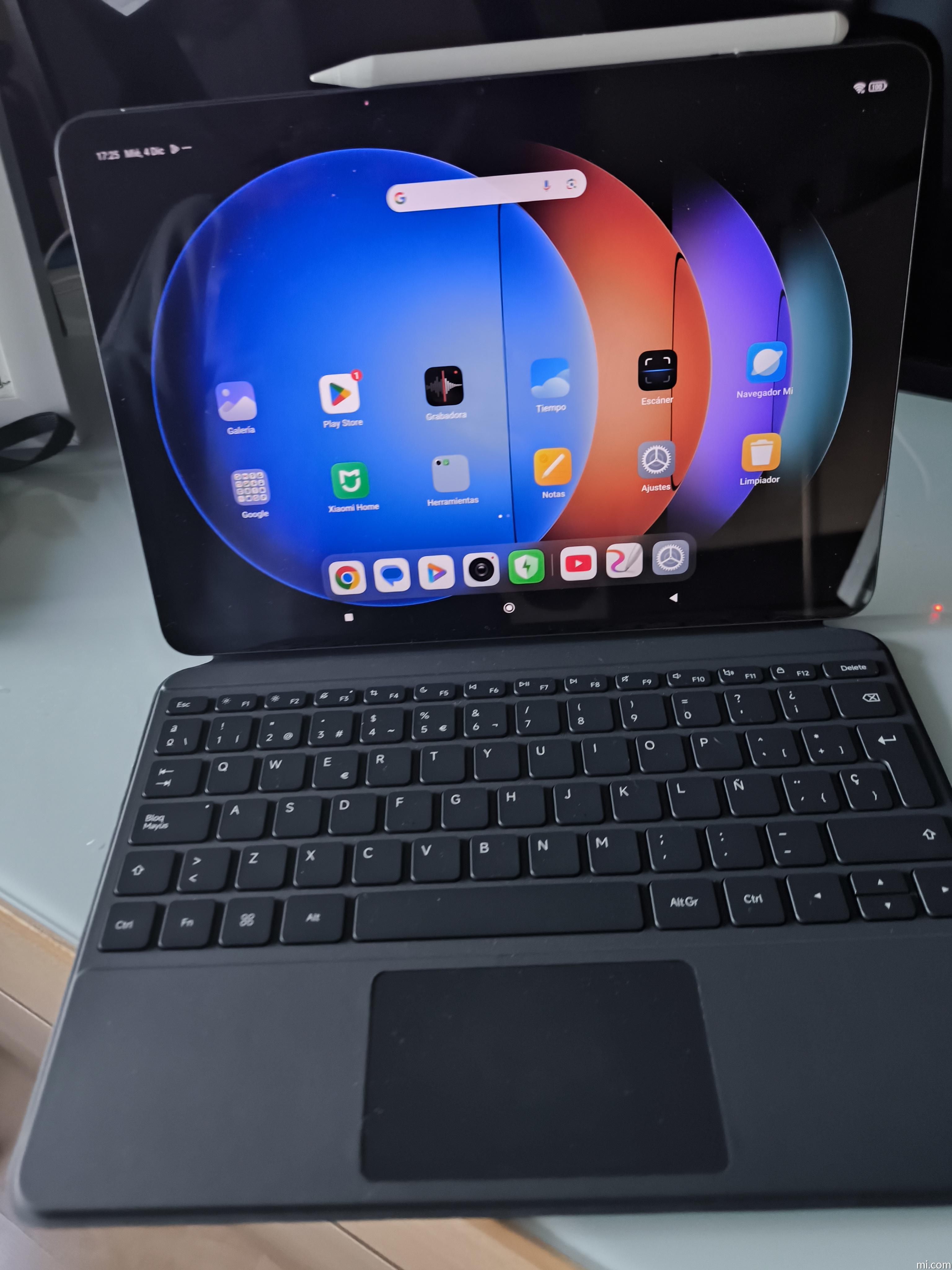 Xiaomi Pad 6S Pro Touchpad Keyboard Especificaciones
