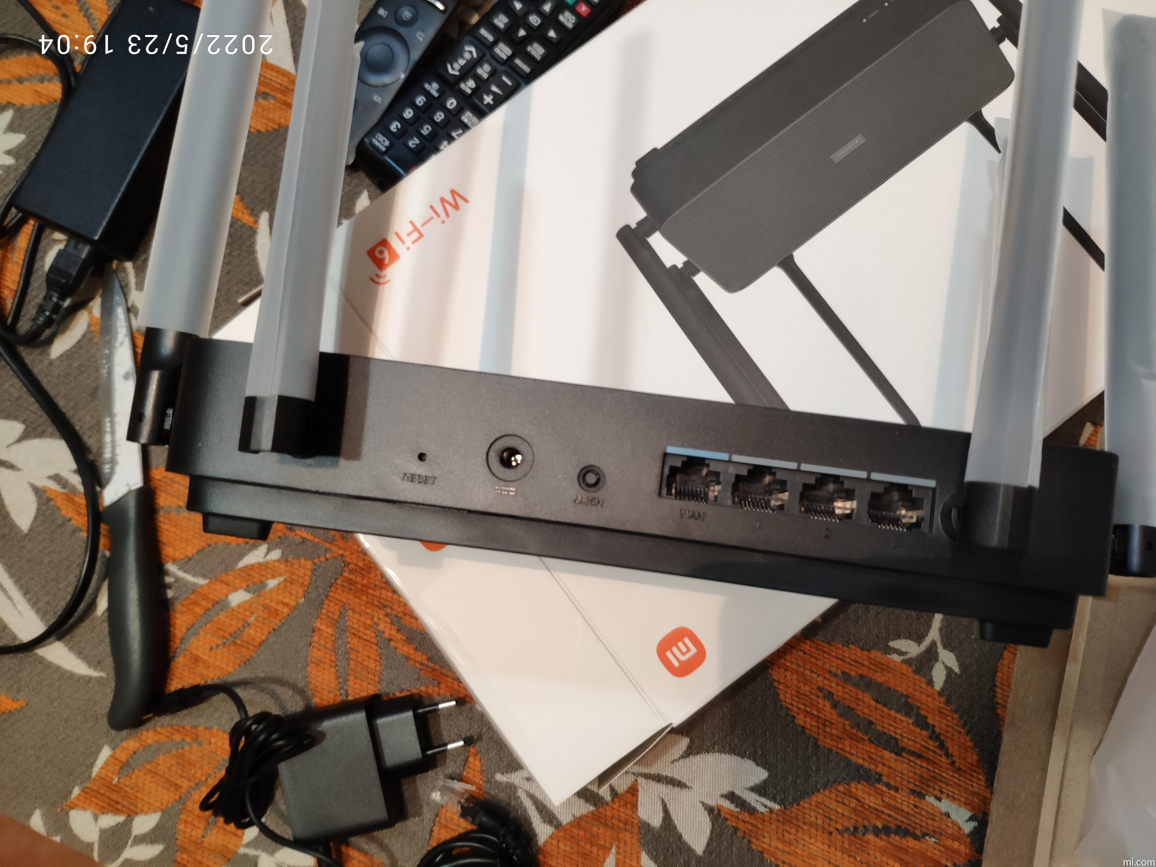 Router Xiaomi AX3200 conexión potente y veloz para tu hogar