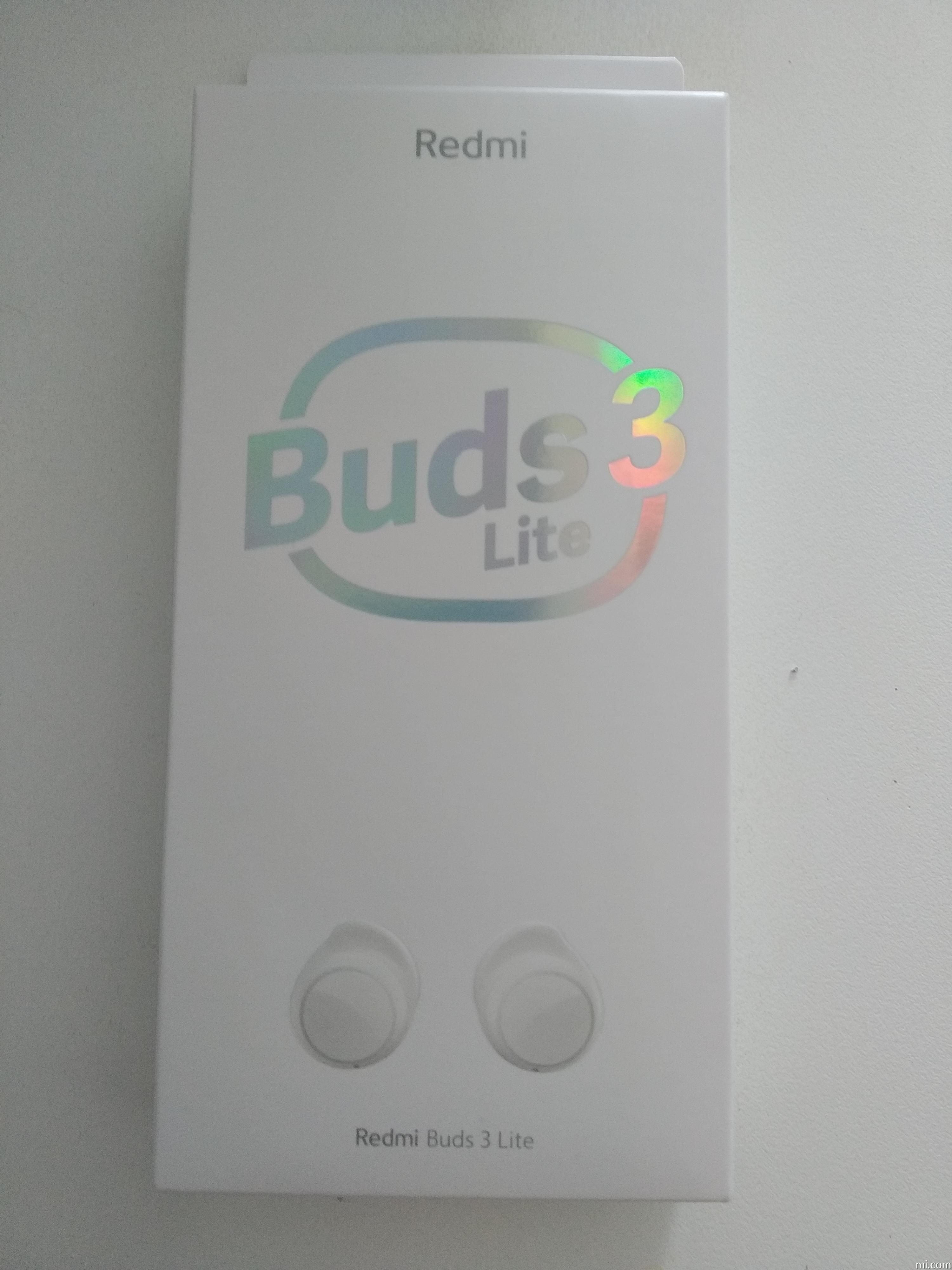 Auriculares Bluetooth Xiaomi Redmi Buds 3 Lite White