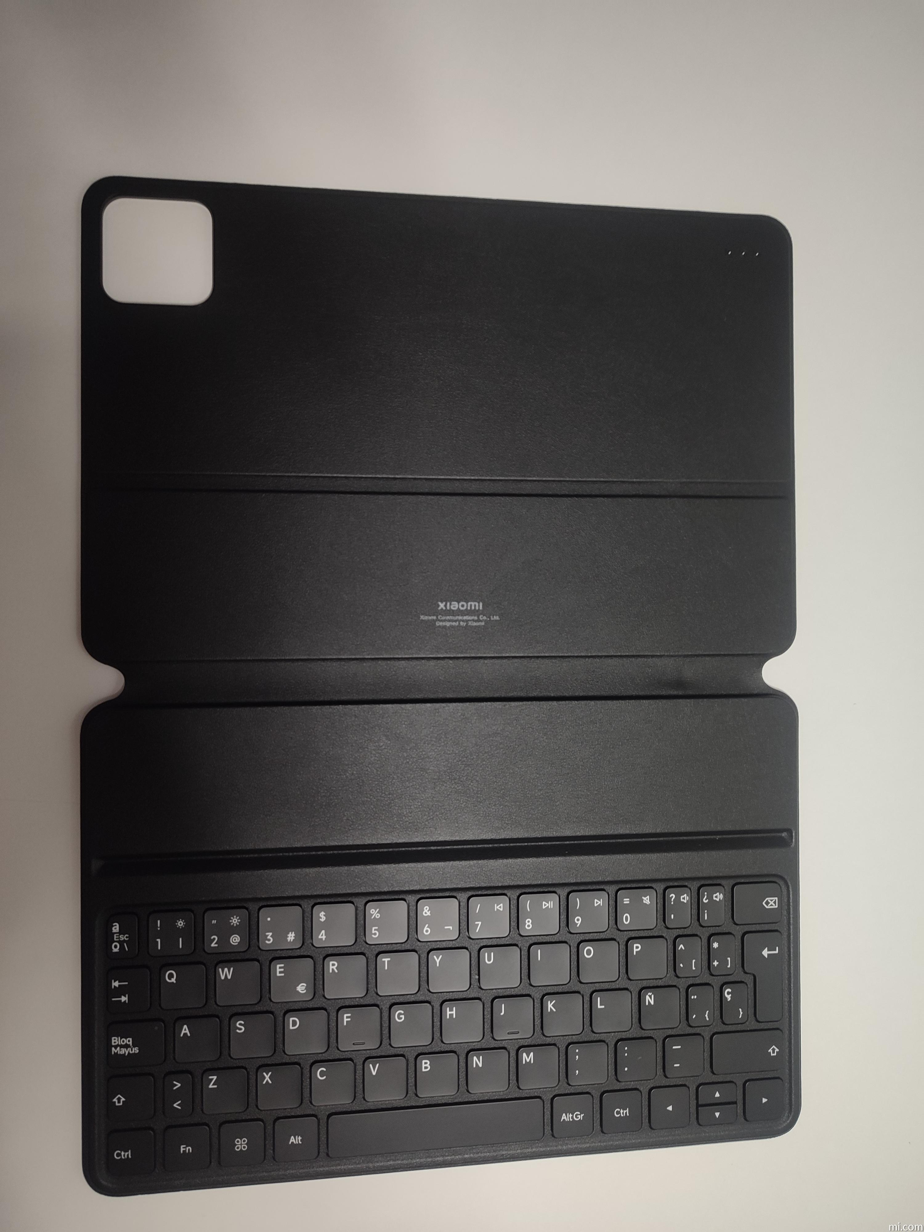 Teclado y Lápiz Stylus Original Mi Pad 6, Touchpad Compatible, Lápiz  Bluetooth y Teclado Magnético para Mi Pad 6 Pro/Mi Pad 6 (Black Keyboard)
