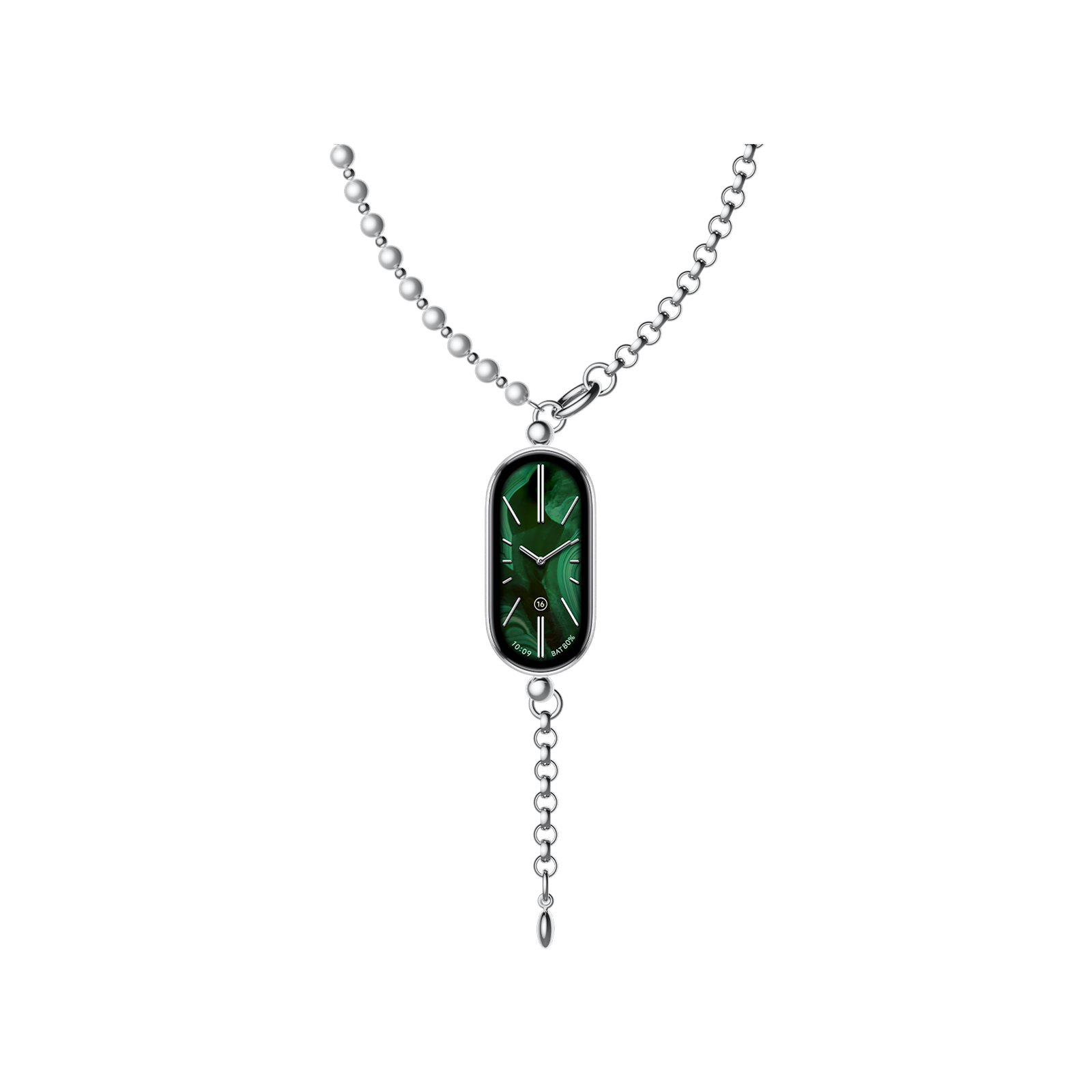 Xiaomi Smart Band Pearl-chain Pendant Silver Gray