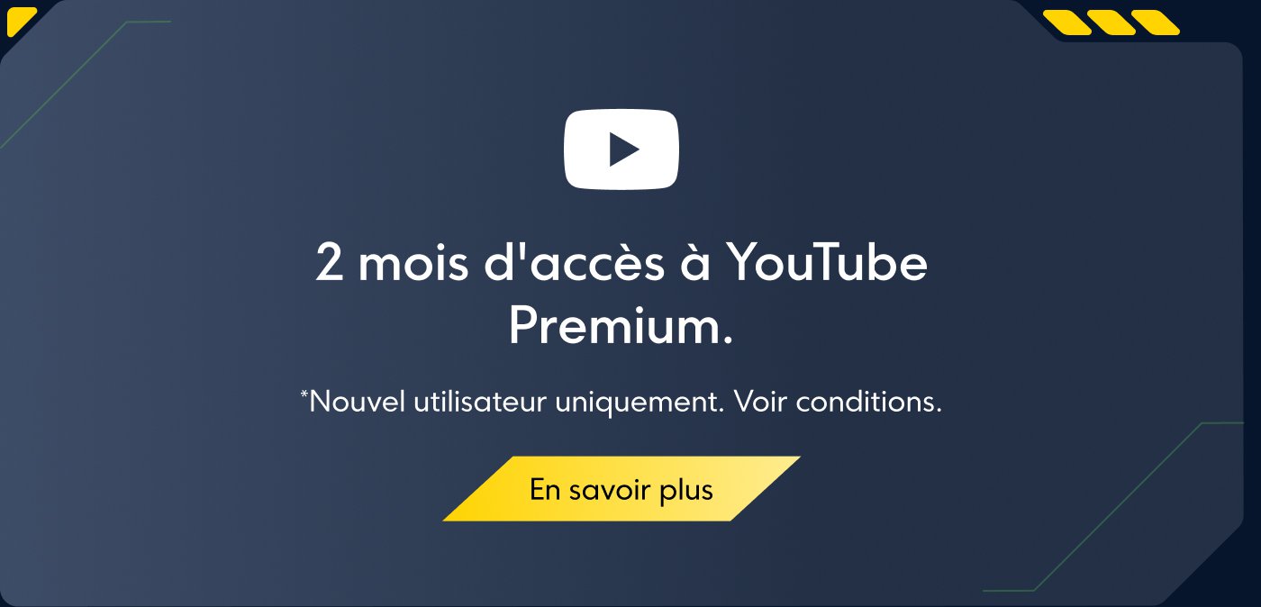 2 months of access to YouTube Premium. *New users only. See terms. Learn more.