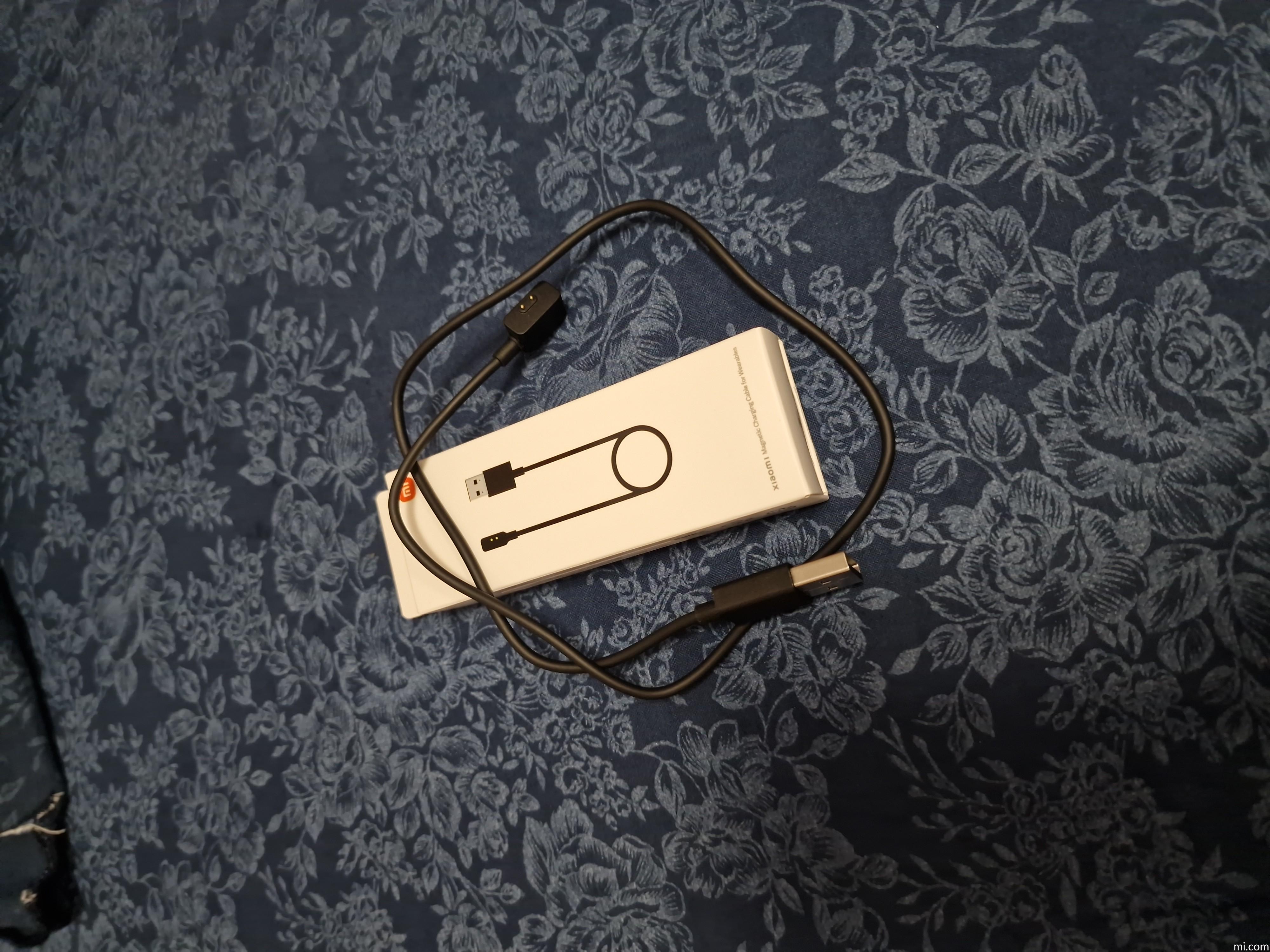 Cavo Di Ricarica Magnetico ACTECOM Per Xiaomi Mi SmartBand 5, 6, 7 | 40 Cm, Nero | Portatile, Sostitutivo