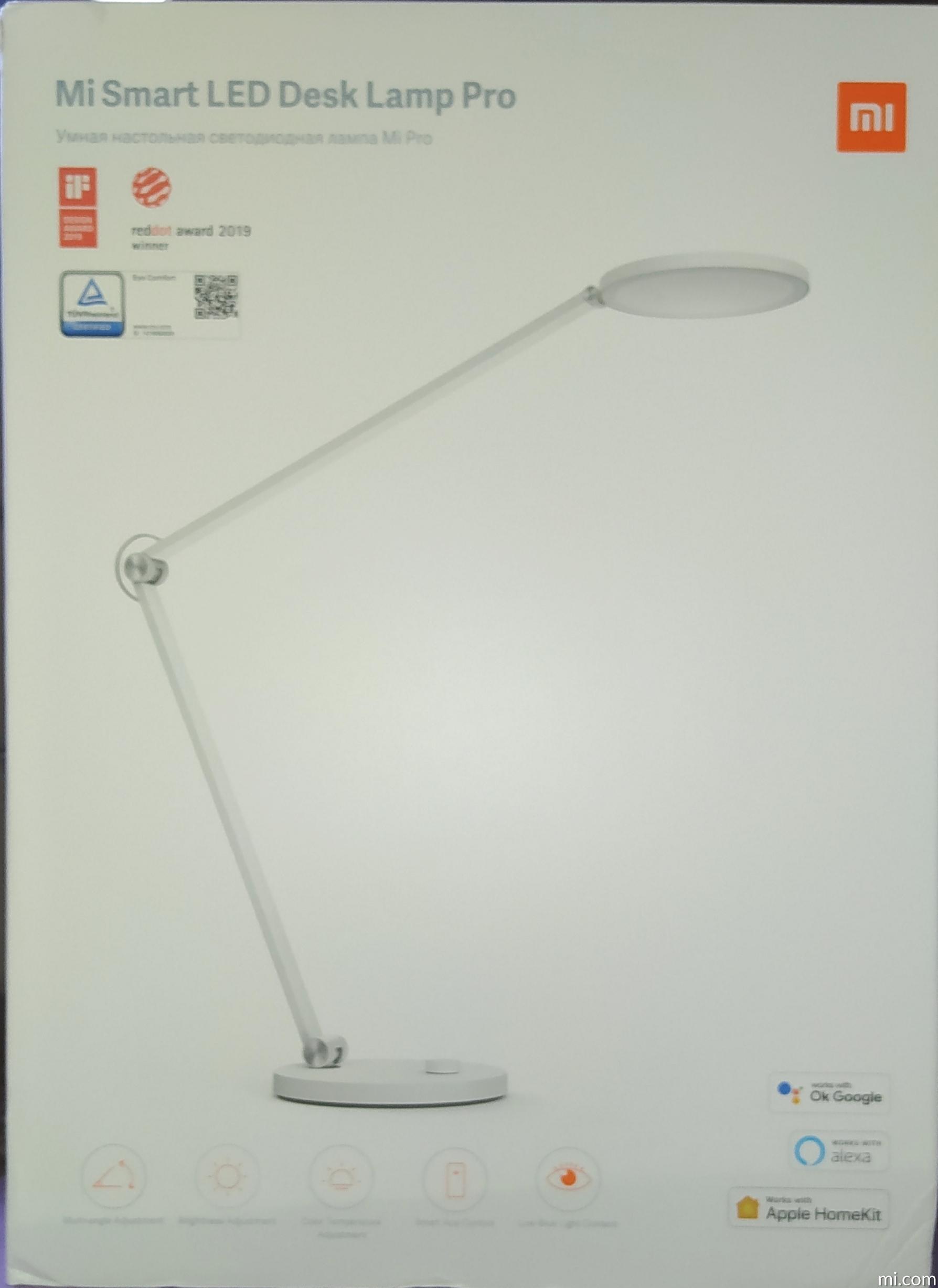 Xiaomi Mi Smart LED Desk Lamp Pro, Lampada da Scrivania Smart
