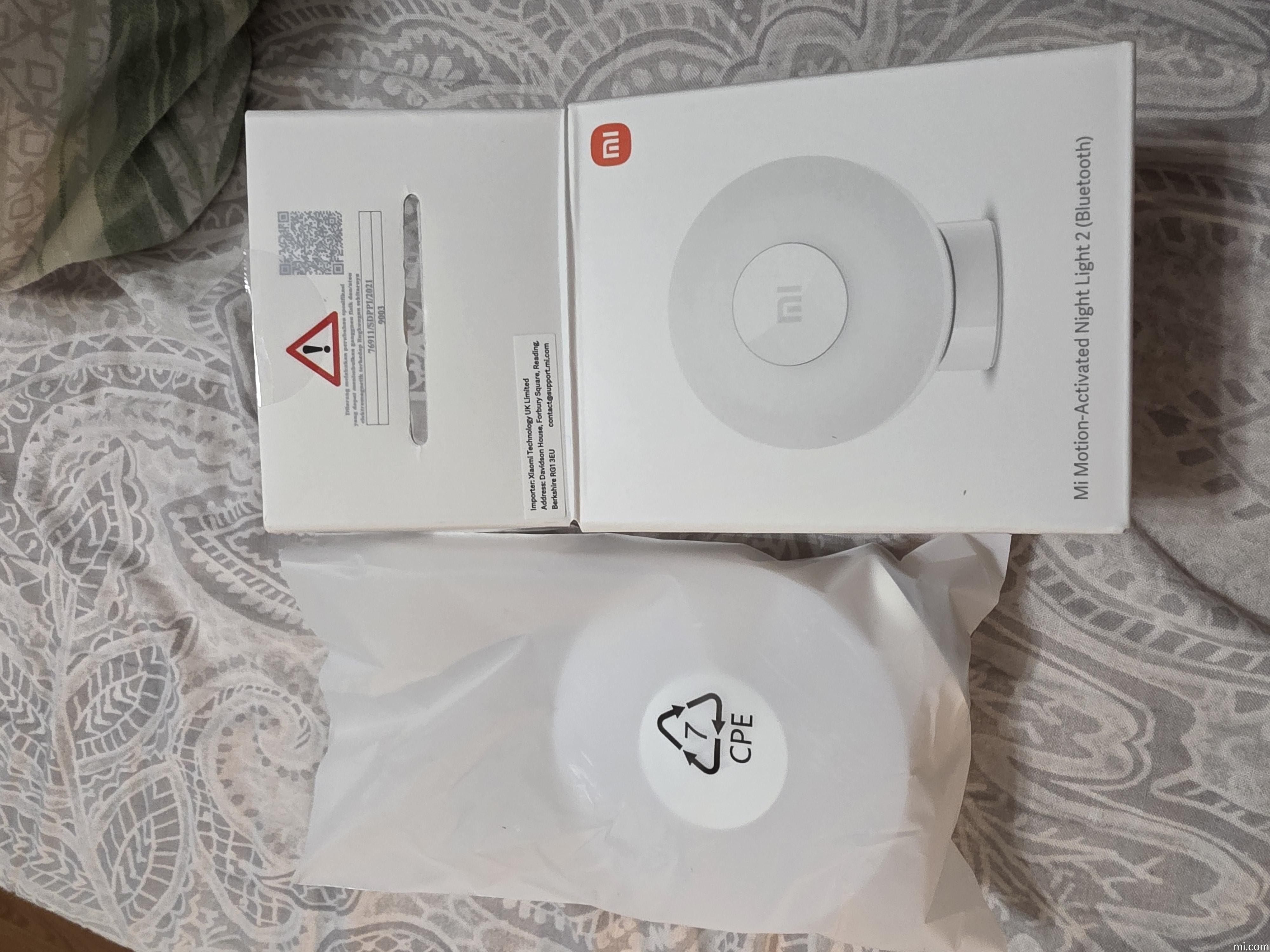 ナイトズーム Mi Motion-Activated Night Light 2 Bluetooth - Xiaomi UK