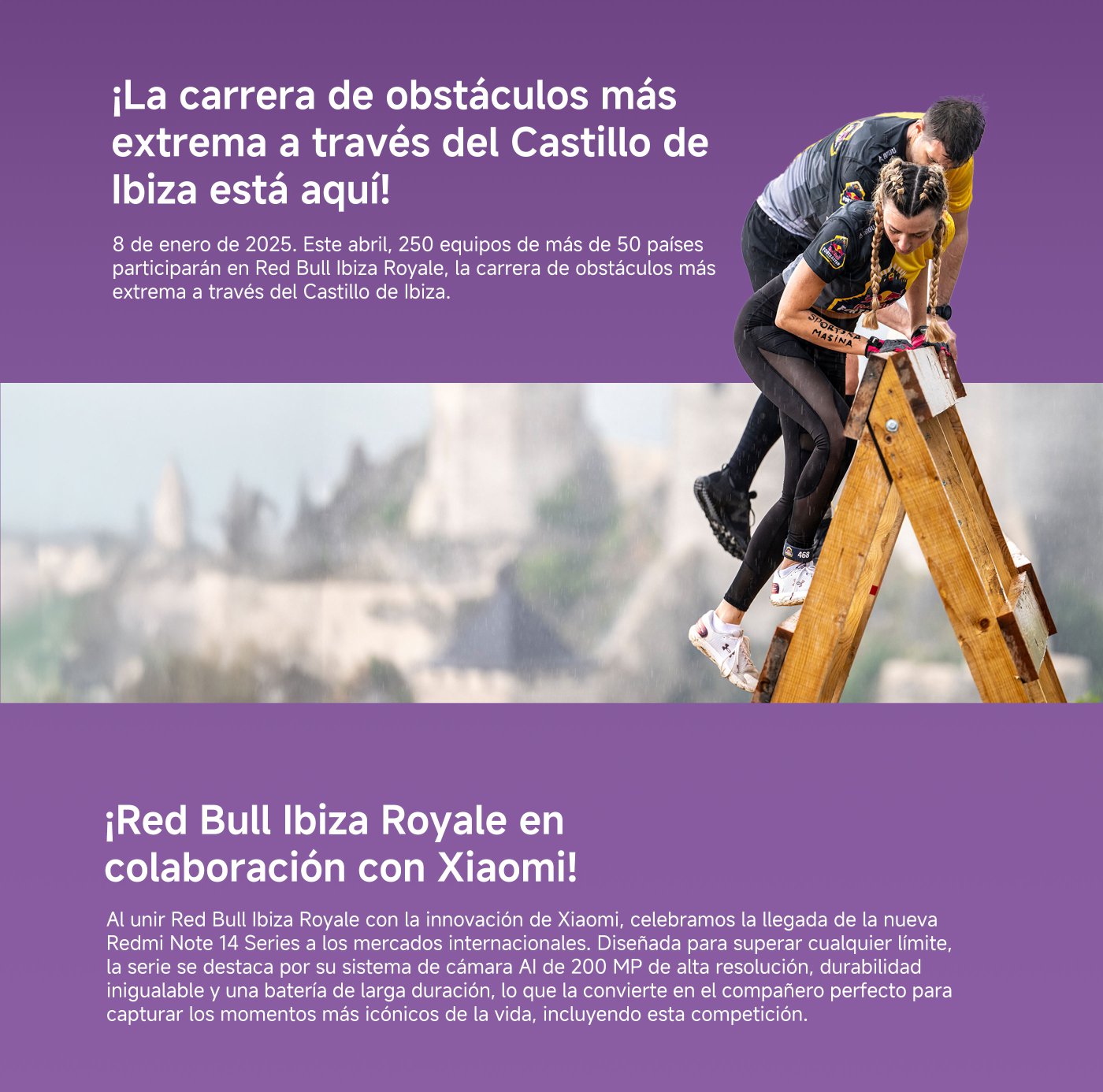 Redmi Note 14 Series x Red Bull Ibiza Royale