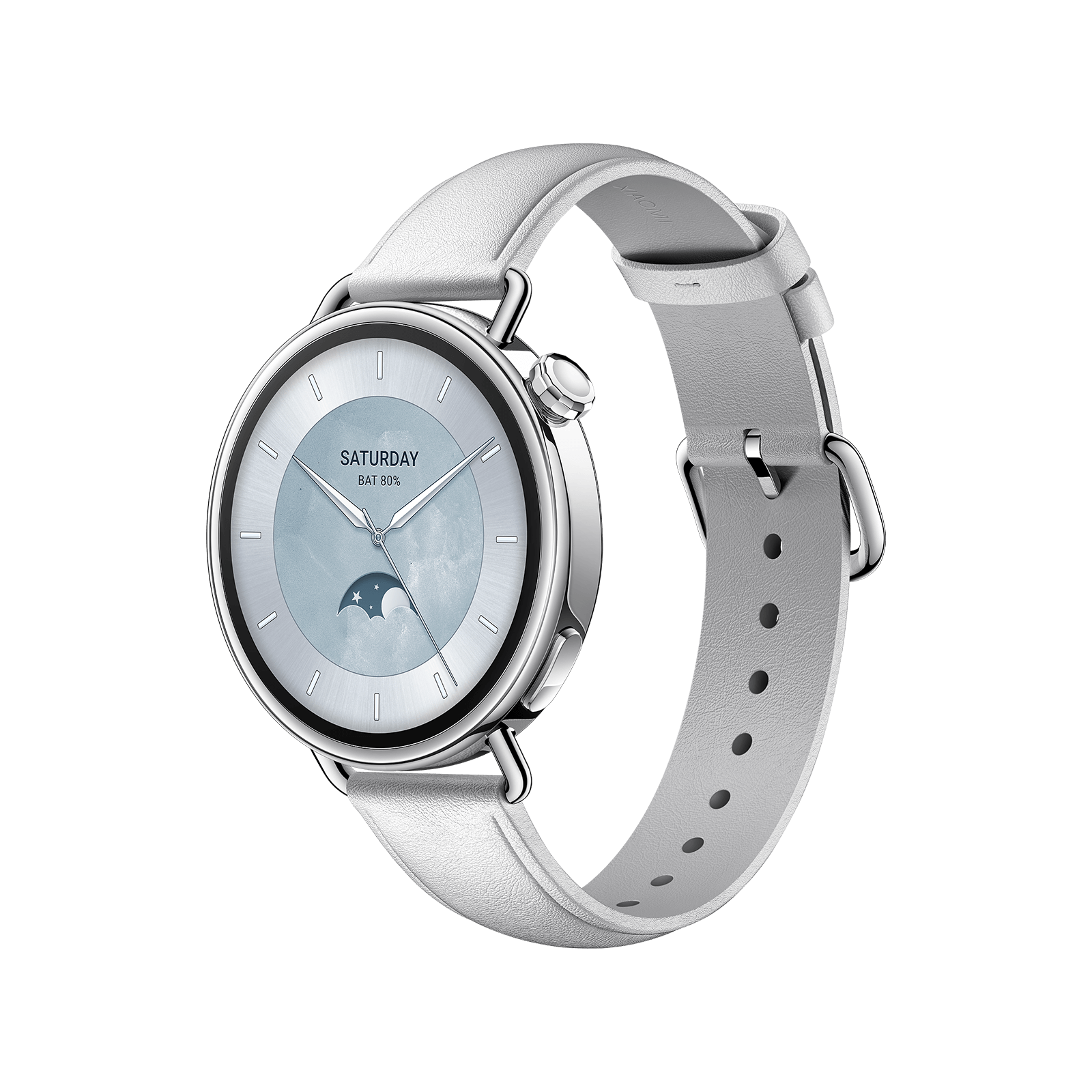 Xiaomi Watch S4 41mm Leather Strap (White)