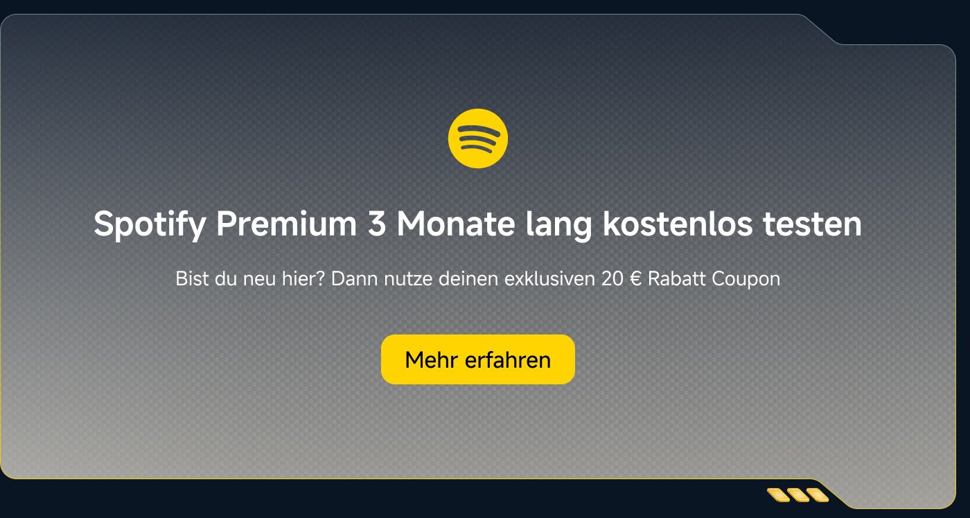 Spotify Premium 3 Monate lang kostenlos testen. Bist du neu hier? Dann nutze deinen exklusiven 20 € Rabatt Coupon. Mehr erfahren.