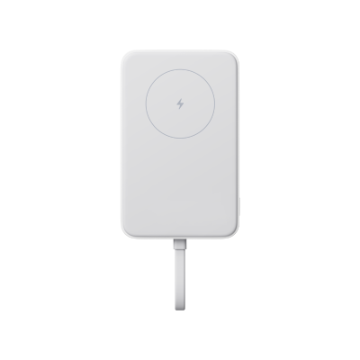 Xiaomi 33W Magnetic Power Bank 10000mAh (Integrated Cable) White 10000mAh