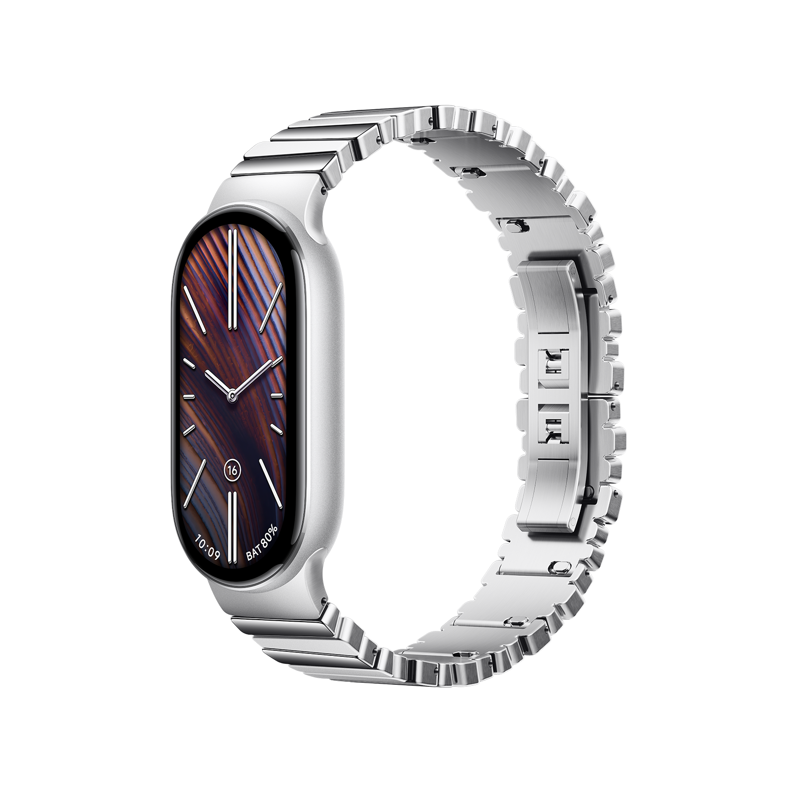 Xiaomi Asymmetrical Metal Strap Silver