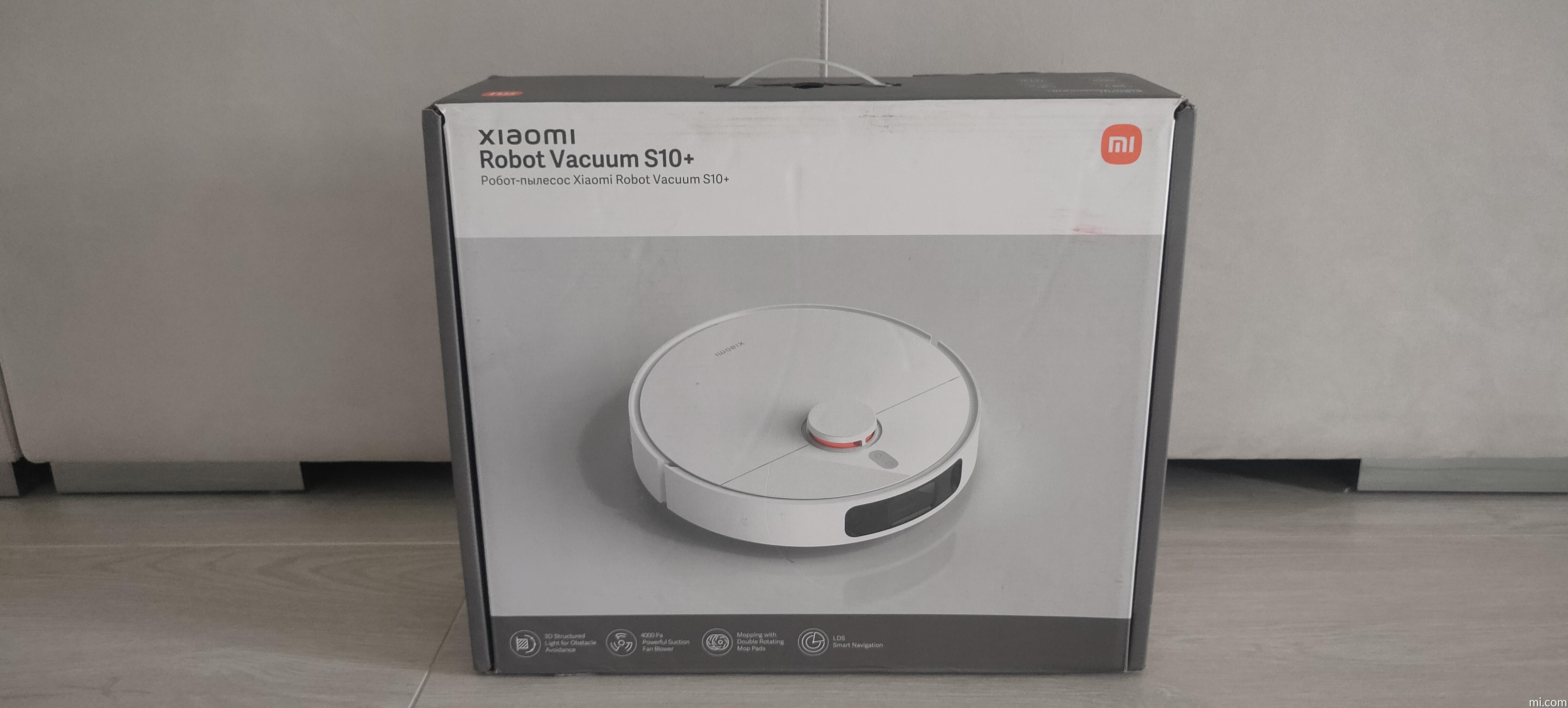 Xiaomi Robot Vacuum S10 Plus Blanco - Aspirador Robot