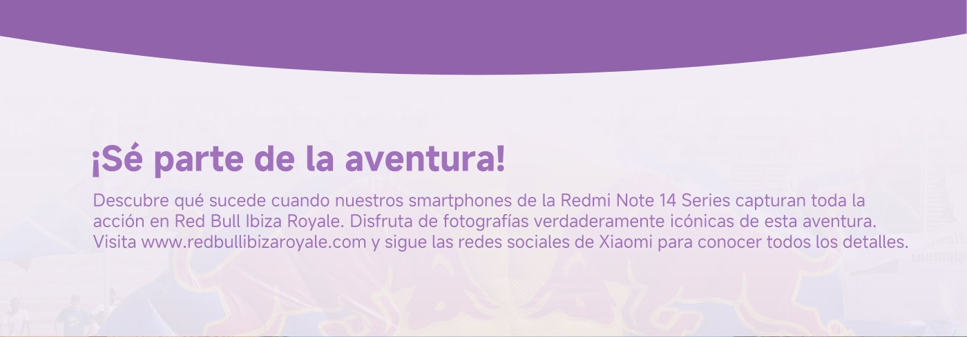 Redmi Note 14 Series x Red Bull Ibiza Royale