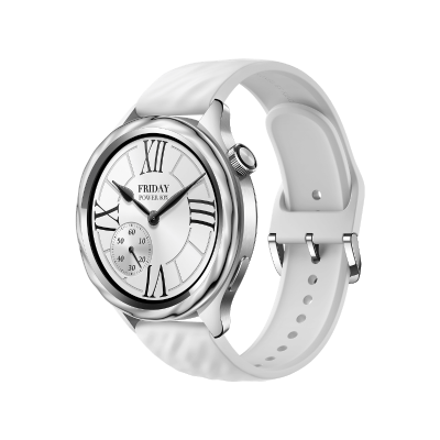 Kit Bezel et Bracelet Xiaomi Watch S4 Argent Liquide