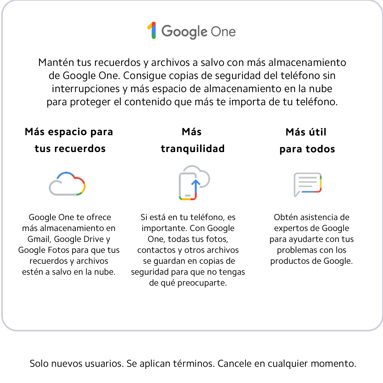 CENTRO DE AYUDA DE GOOGLE ONE visual data 6