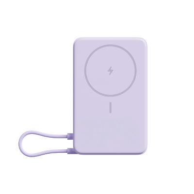 Xiaomi Magnetic Power Bank 10000 with Built-in Stand Purple 