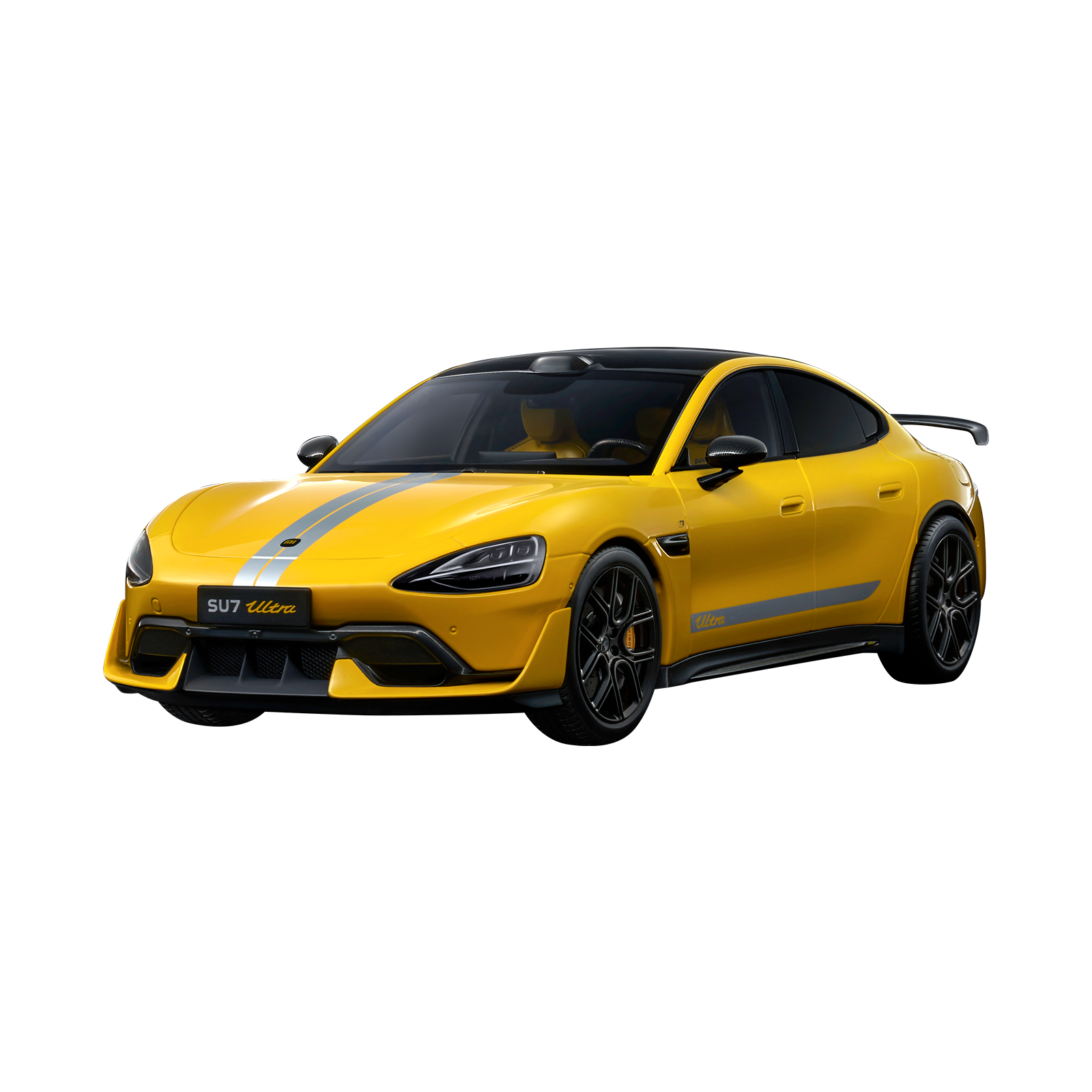 Xiaomi SU7 Ultra 1/18 Die-cast Model Car Lightning Žlutá