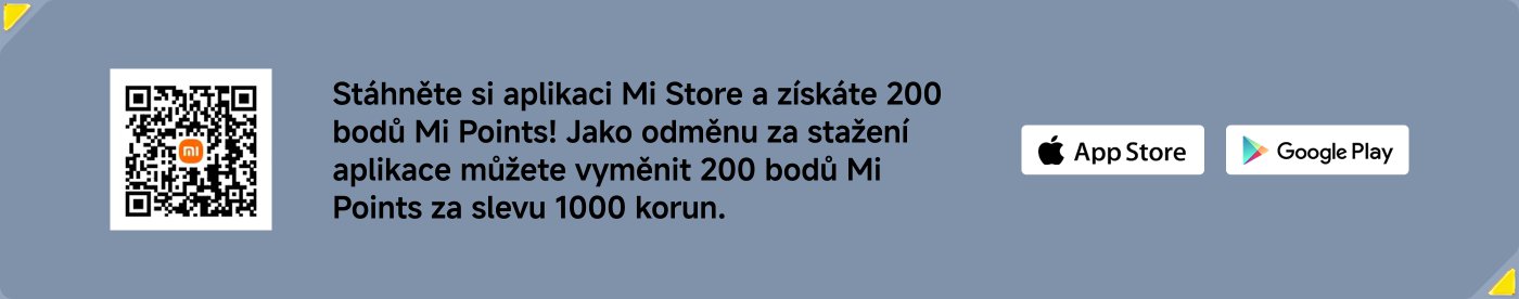 Stáhněte si aplikaci Mi Store a získejte 200 bodů Mi Points! Jako odměnu za stažení aplikace můžete vyměnit 200 bodů Mi Points za slevu 1000 korun.