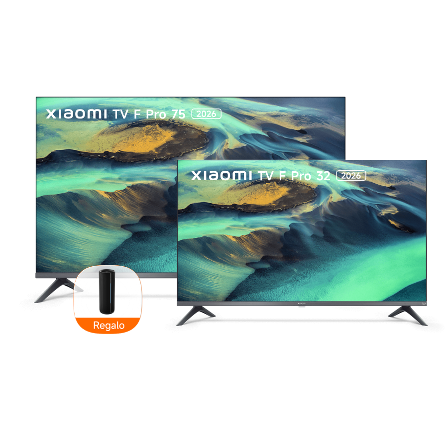 Xiaomi TV F Pro 32 2026 + Xiaomi TV F Pro 75 2026 + Xiaomi Bluetooth Speaker