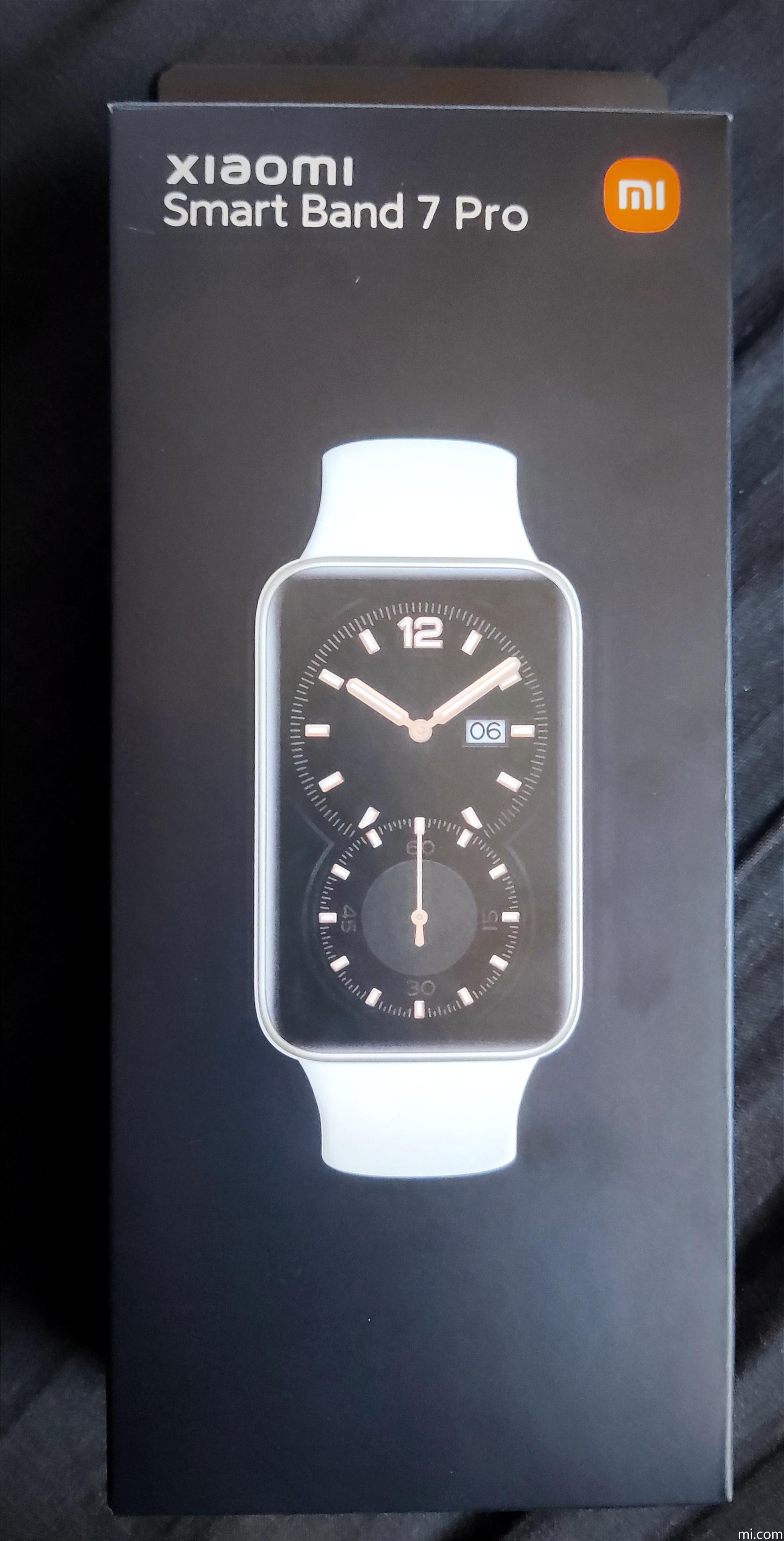 Xiaomi Smart Band 7 Pro Caja Gris Grafito, Correa Negra, Reloj de  Actividades Inteligente (BHR5970GL)
