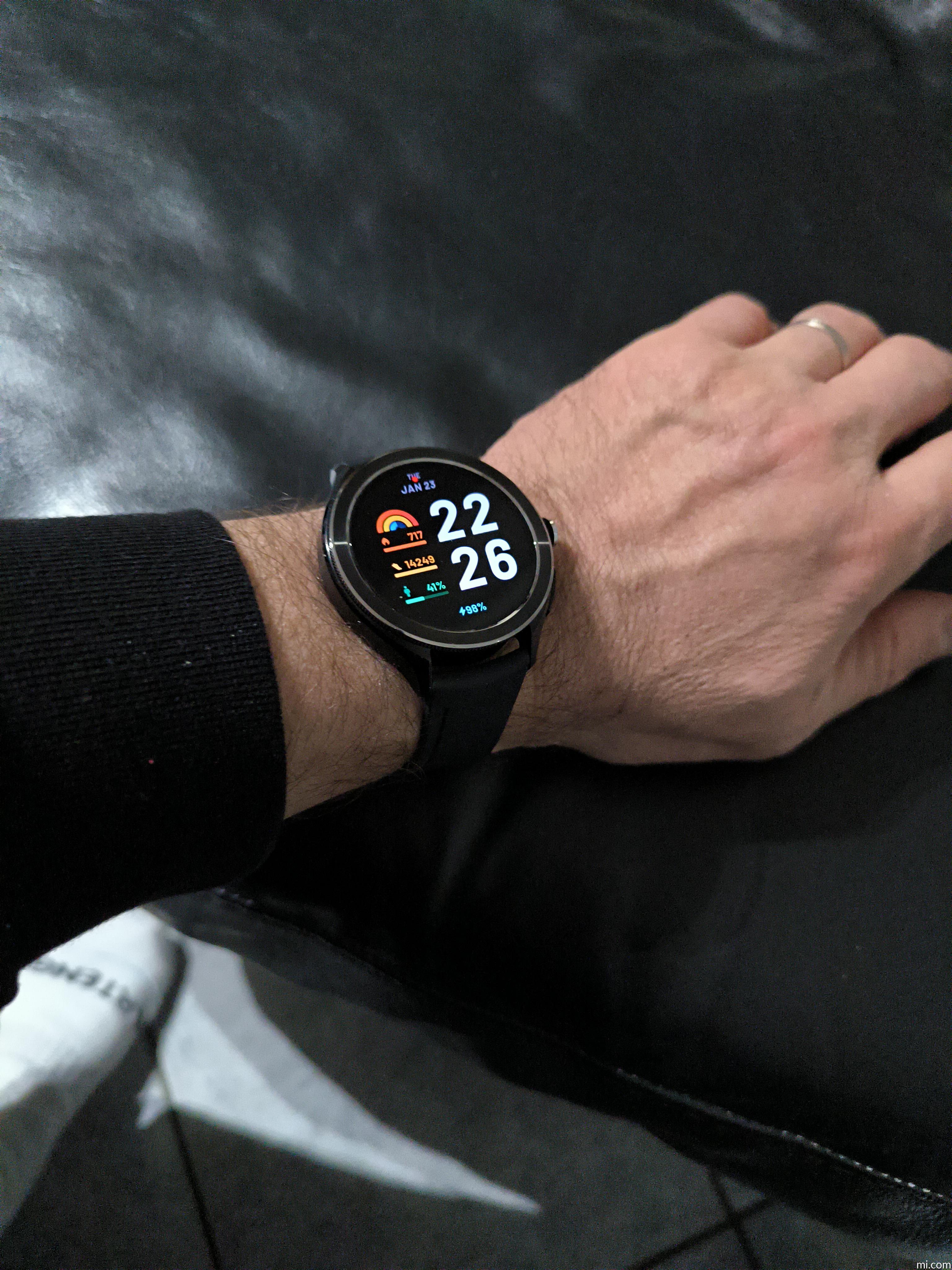 Montre connectée Xiaomi Mi Watch 2 Pro 46 mm Bluetooth Argent avec bracelet  Cuir Marron - Fnac.ch - Montre connectée