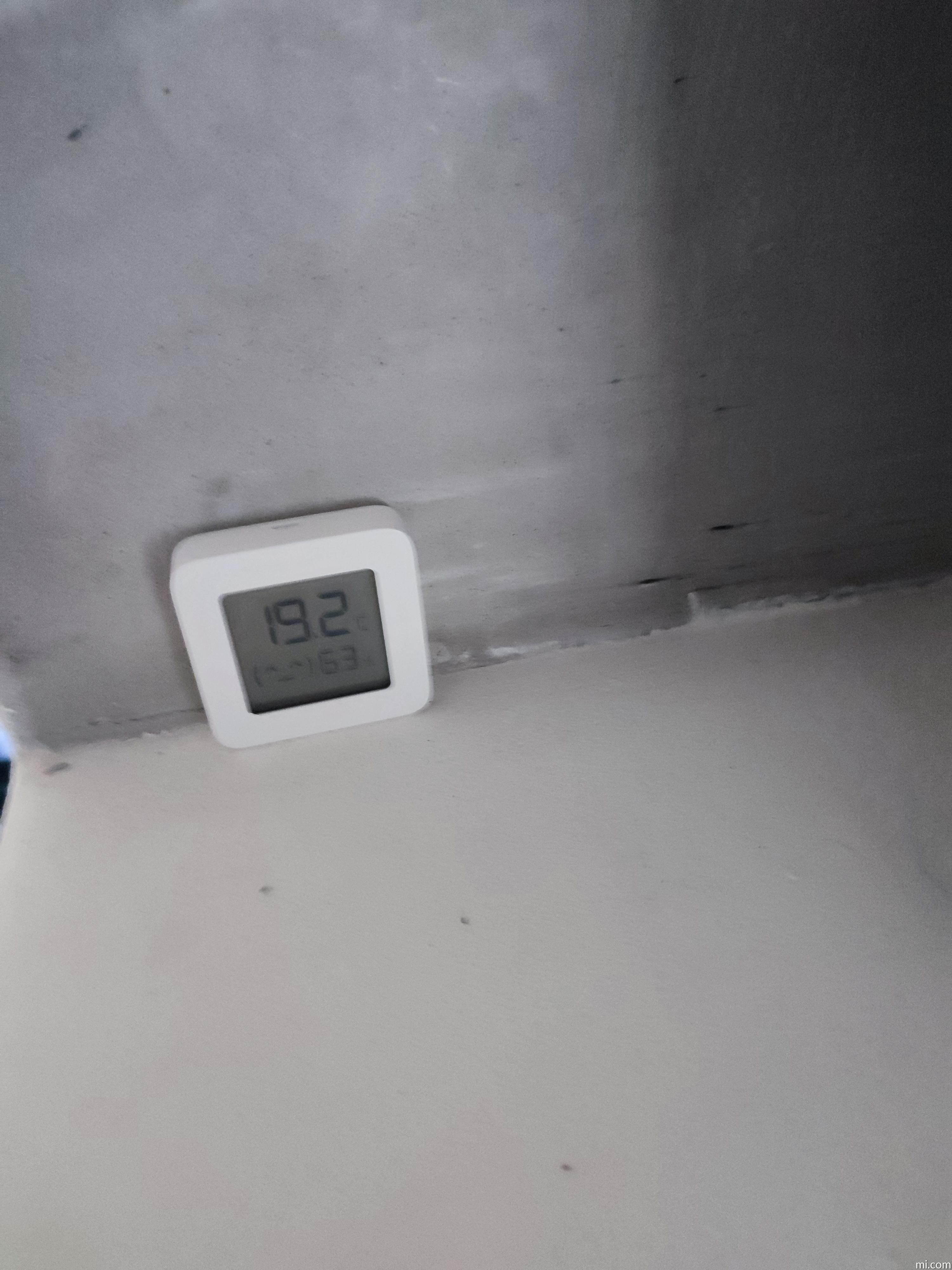 Thermomètre D'intérieur Connectée Xiaomi Mi Temperature And Humidity  Monitor 2 Blanc