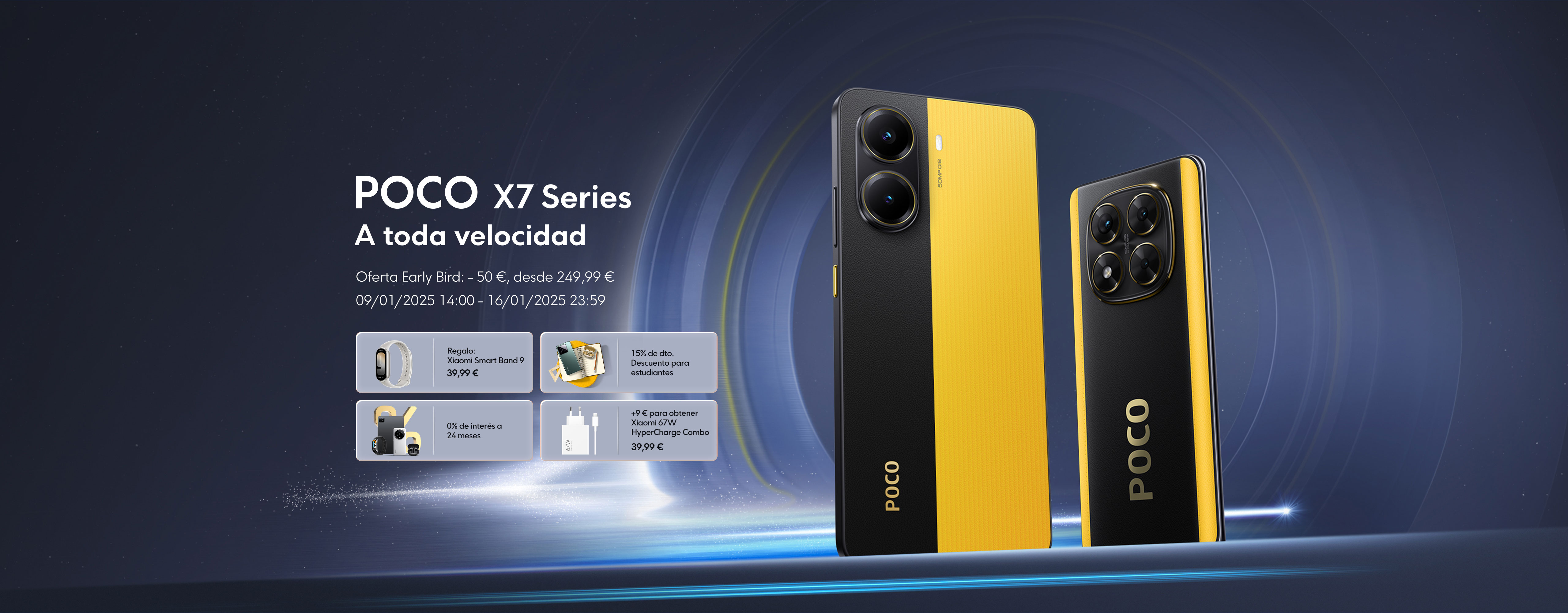 POCO X7 series fusiona rendimiento con diseño único