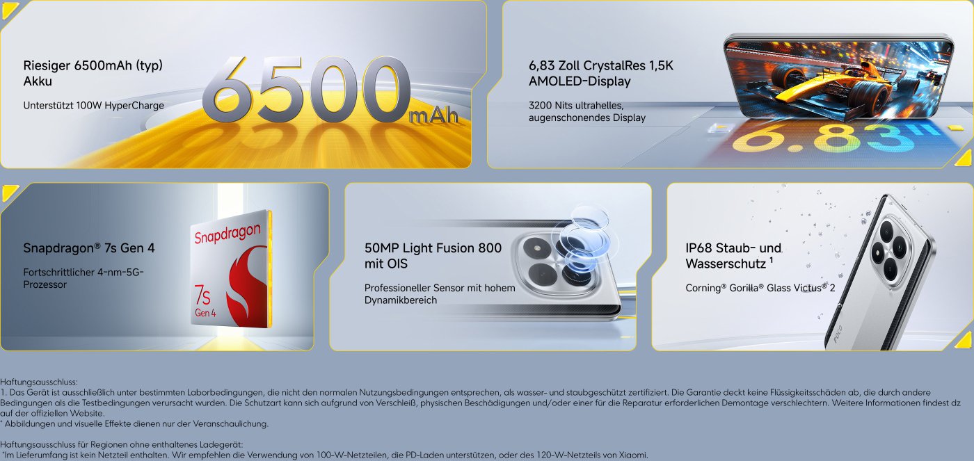 Der Golden Retriever interagiert drinnen mit einem Kind, das die Hand hebt, um Futter zu geben. Im Hintergrund sind ein Sofa und Vorhänge zu sehen. Unten wird eine weiße Sicherheitskamera angezeigt, der Text erwähnt "Zuverlässiger Familienschutz".