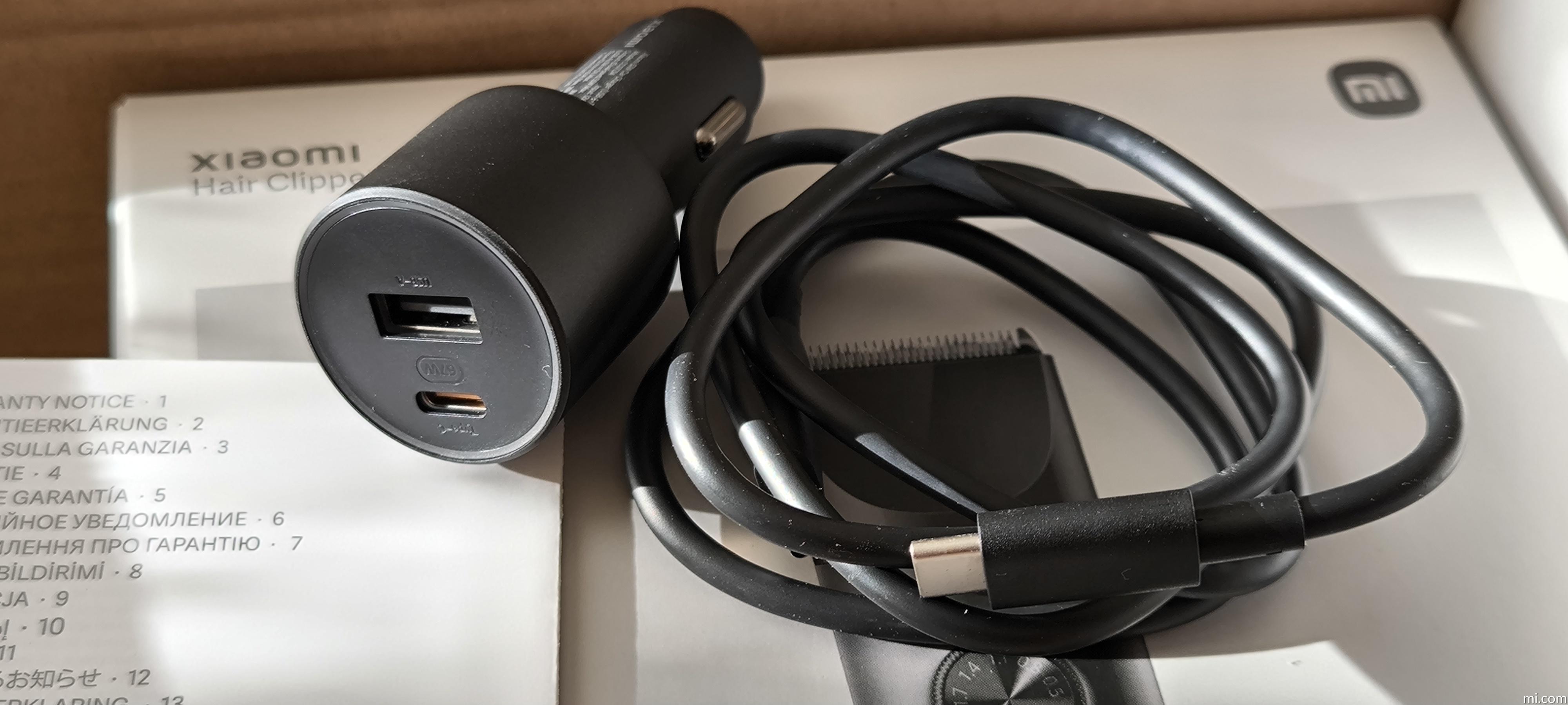 Caricabatterie Auto Xiaomi 67W – 1 Porta USB-A E 1 USB-C (Nero) - 2