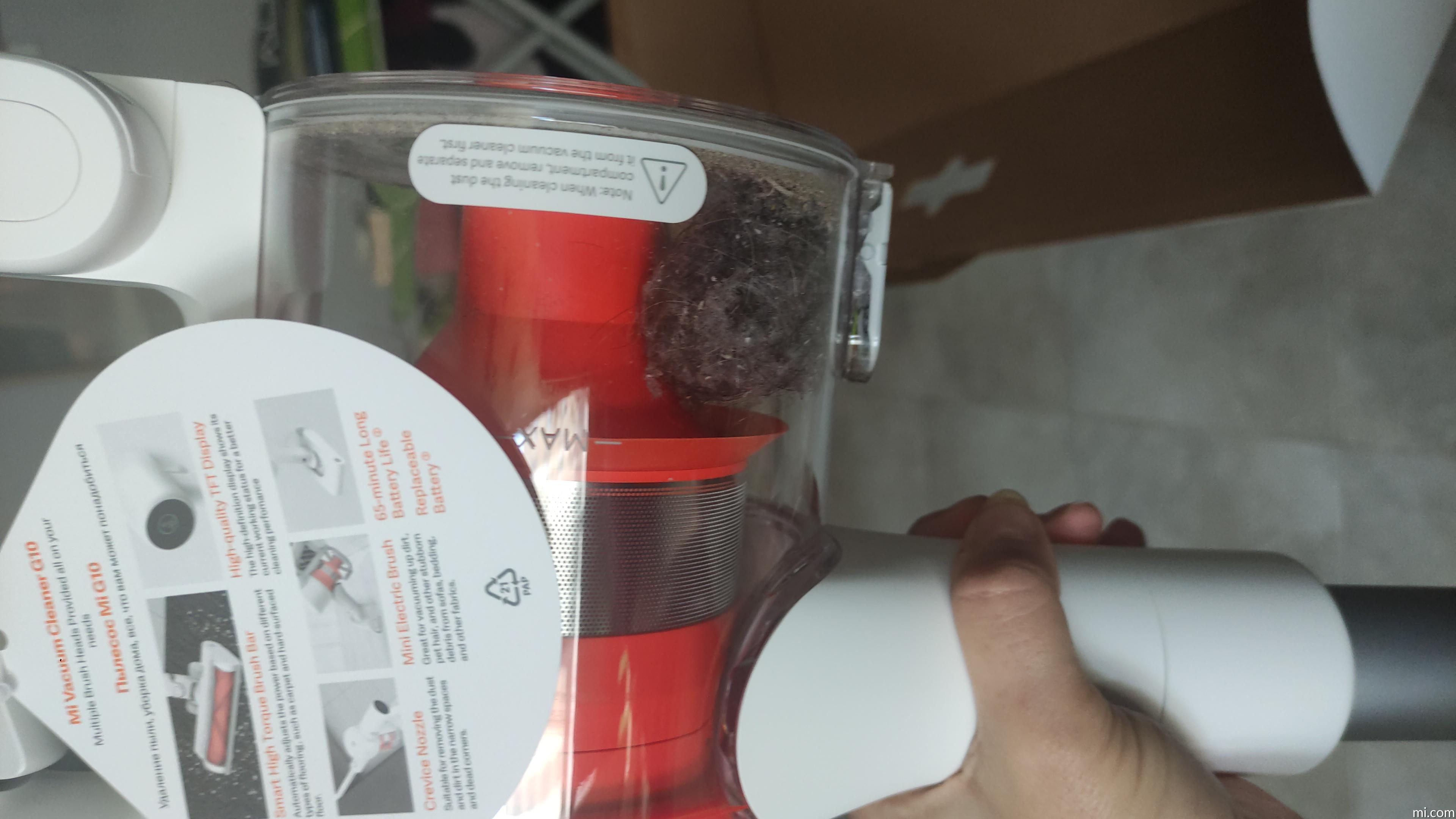 Aspiradora inalámbrica Xiaomi Mi Vacuum Cleaner G10 por 189,00€