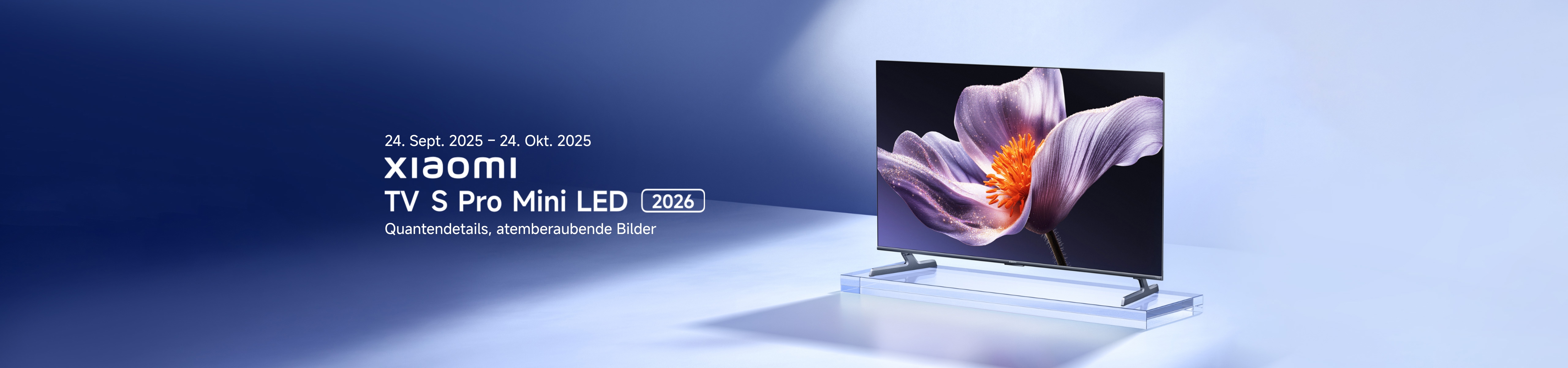 Xiaomi TV S Pro Mini LED 2026 | Xiaomi Deutschland