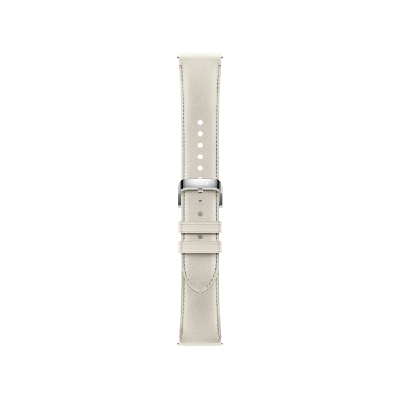 Xiaomi Watch White Leather Strap Blanc