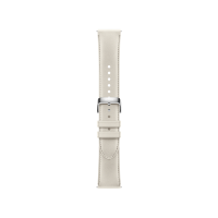 Xiaomi Watch White Leather Strap Blanc
