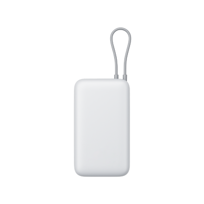 Xiaomi Power Bank 20000mAh (Integrated Cable)  Light Grey 20000mAh