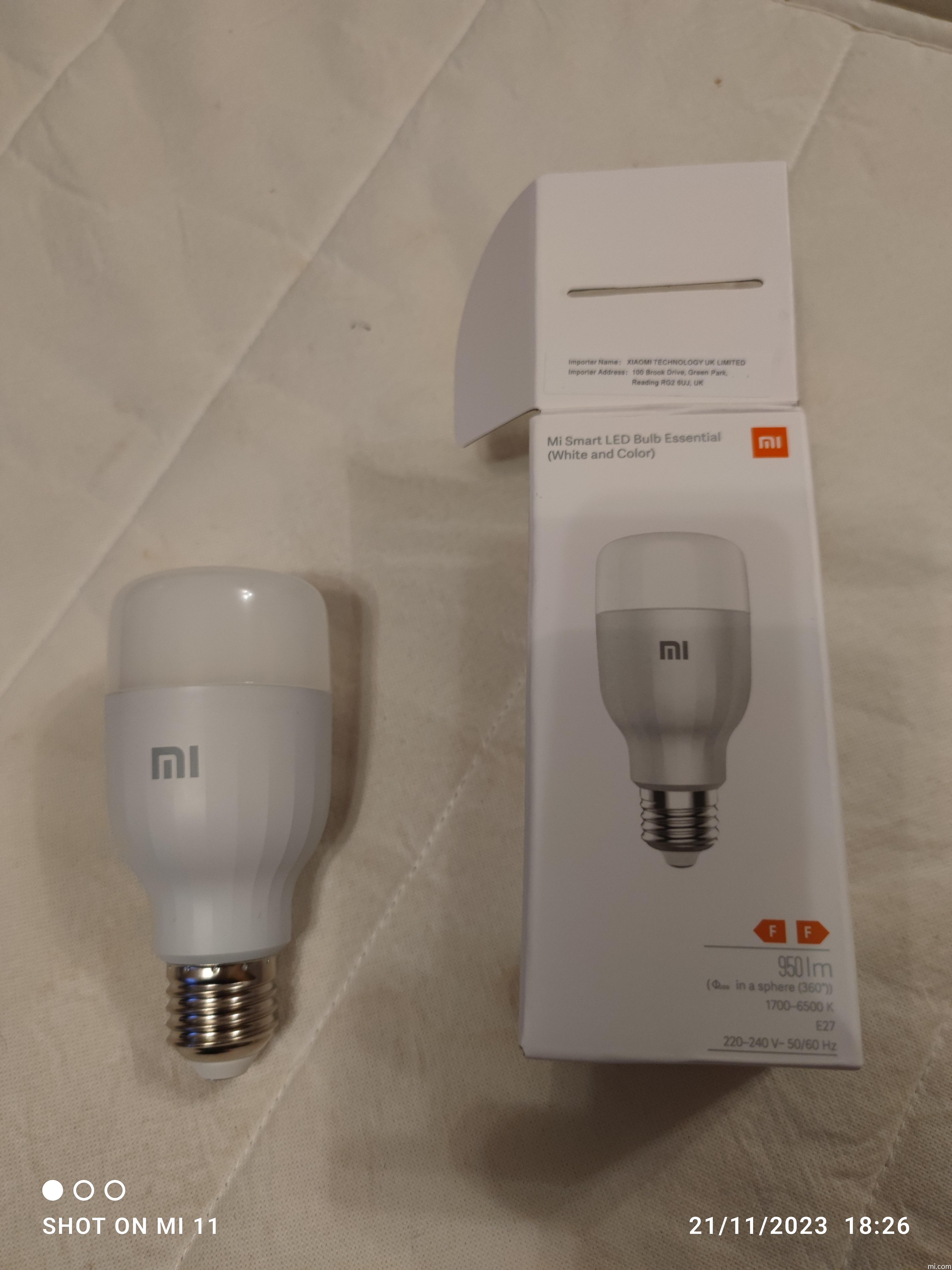 Mi Led Smart Bulb Essential White And Color