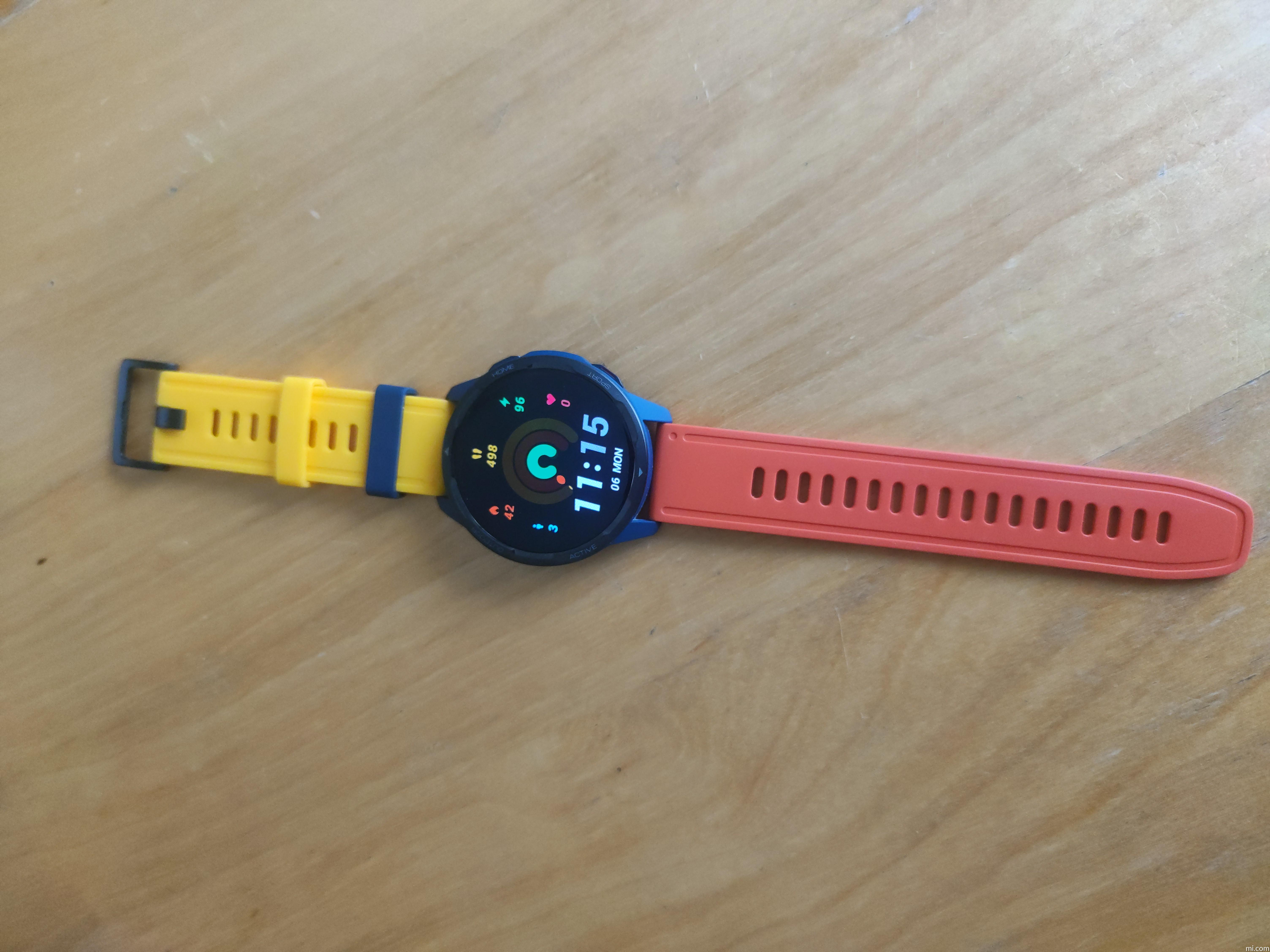 Correa para Xiaomi Watch S1 Active color amarillo 