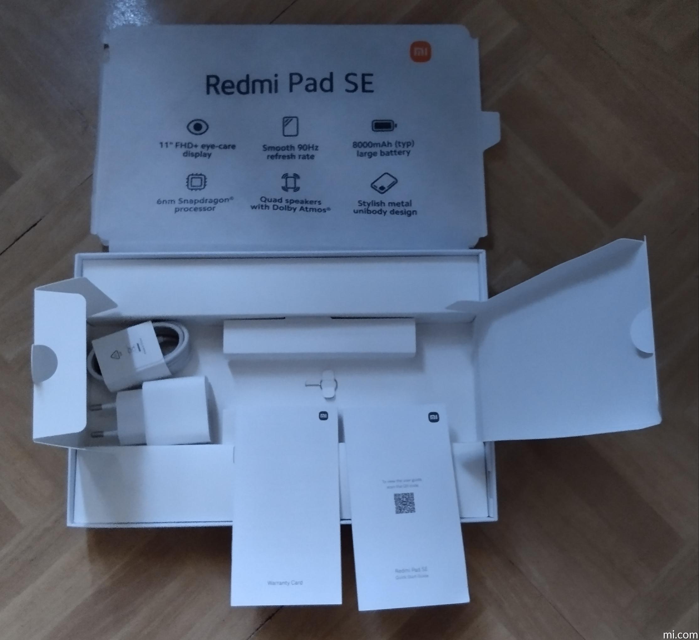 Xiaomi Redmi Pad SE - 11 pouces - 4Go/128Go - Lavande