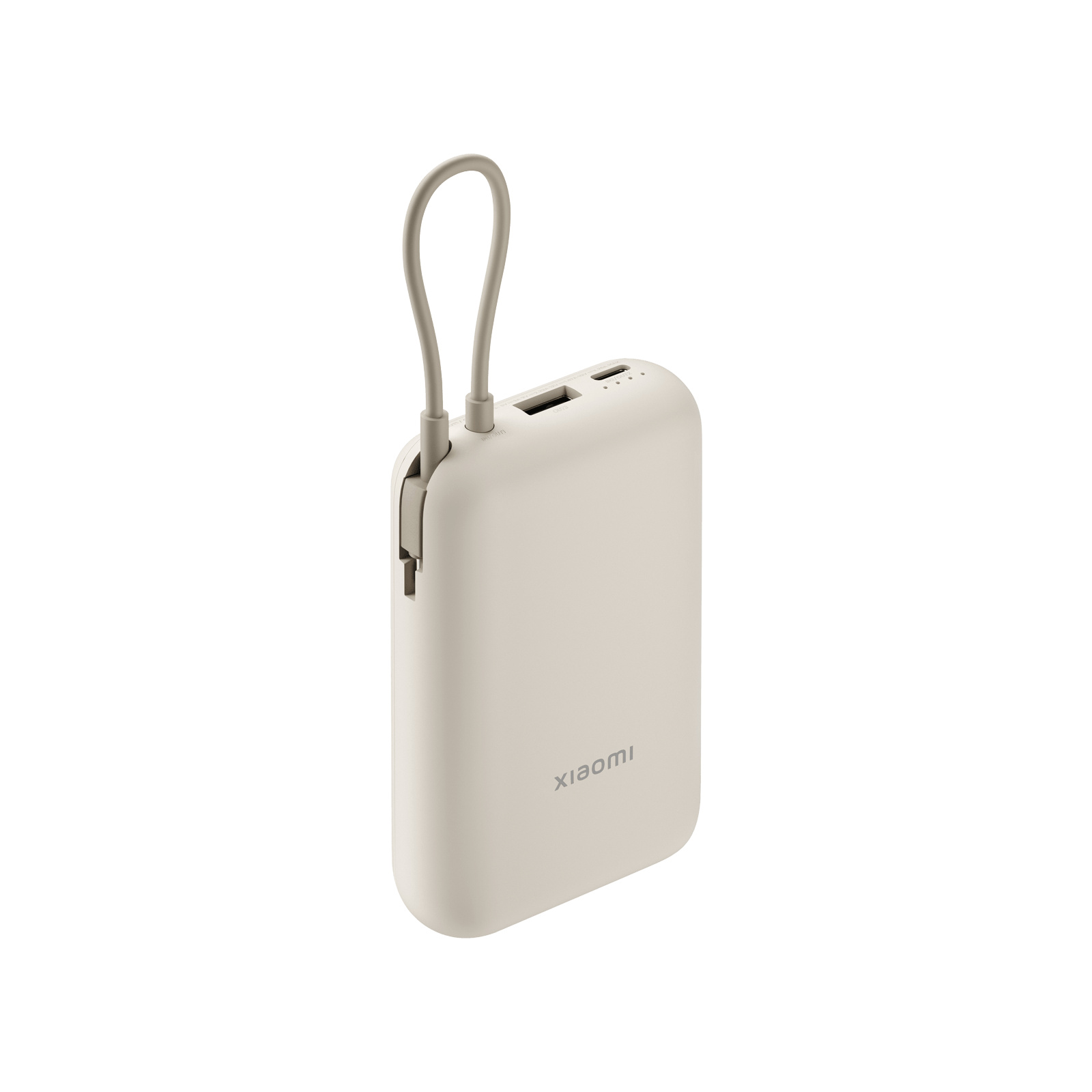 Xiaomi Power Bank 10000mAh (Integrated Cable) Metal Bronze  10000mAh