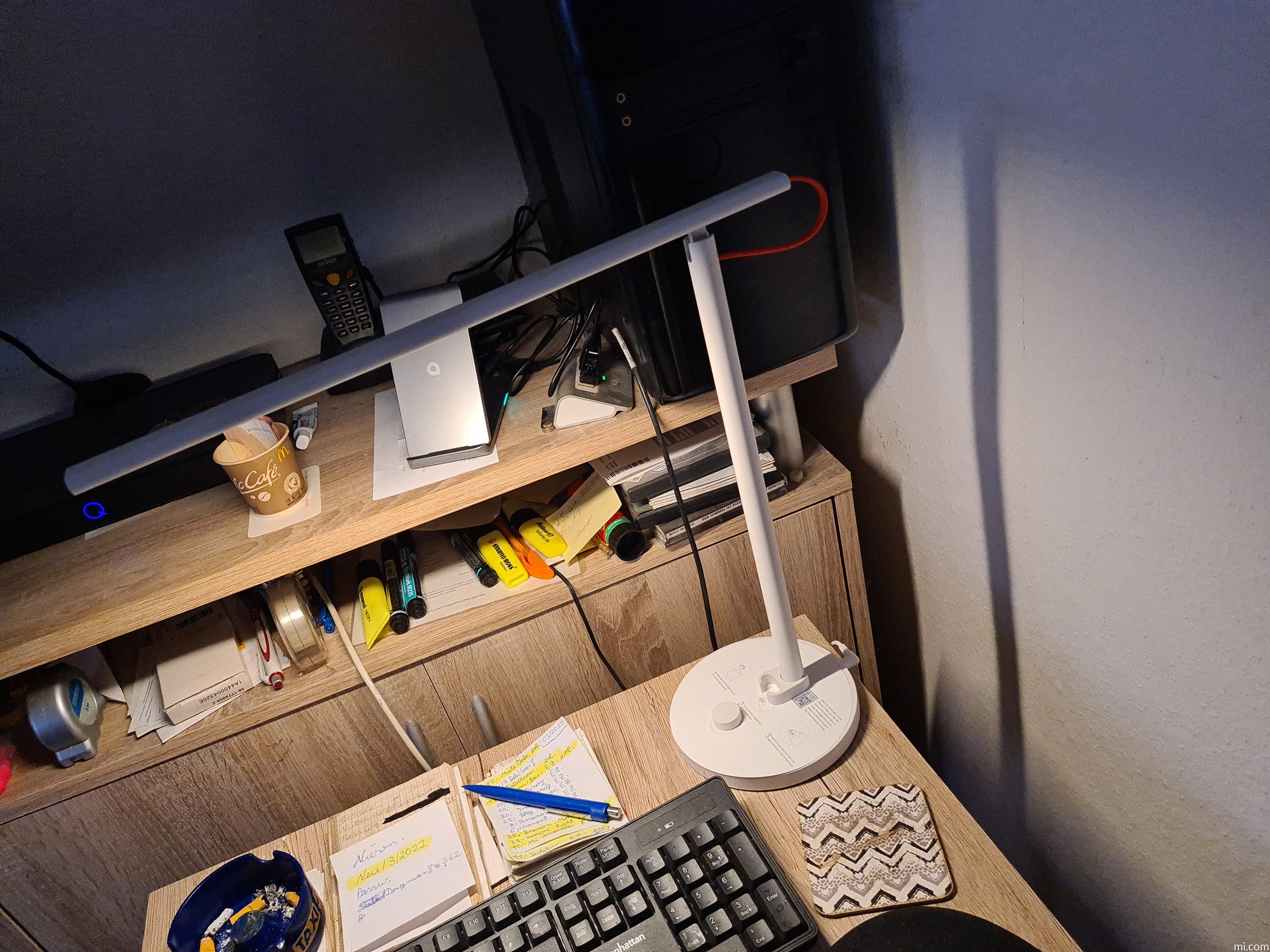 Lampe de Table Mi LED Desk Lamp 1S 6W Blanc - XIAOMI - XIAMILAMP1S