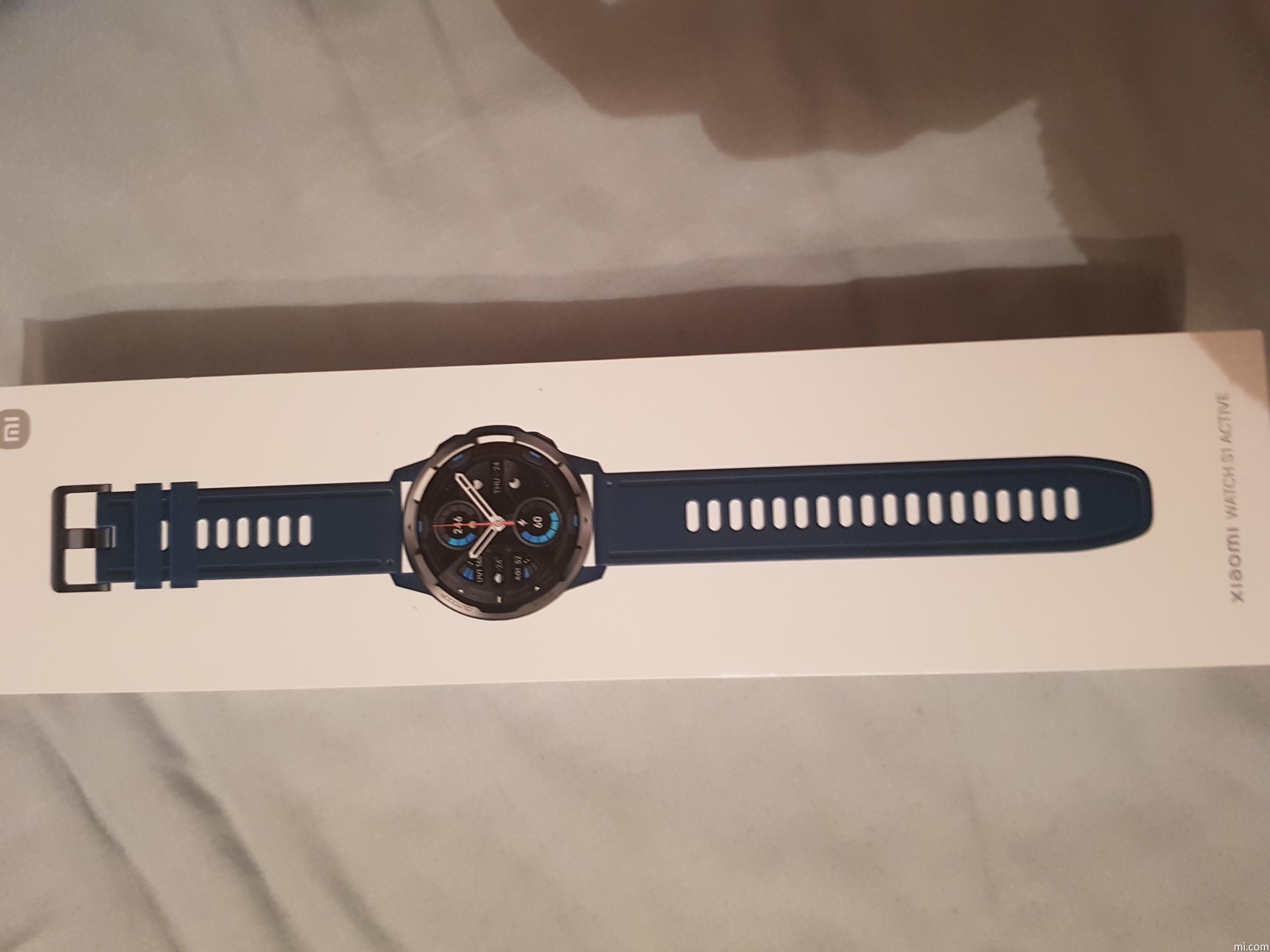 Xiaomi Watch S1 Active Negro Del Espacio Reloj Inteligente Con Correa Tpu  Negro –