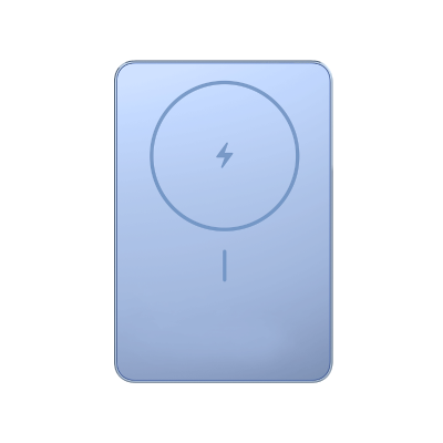 Xiaomi Super Slim Magnetic Power Bank 5000 Blue