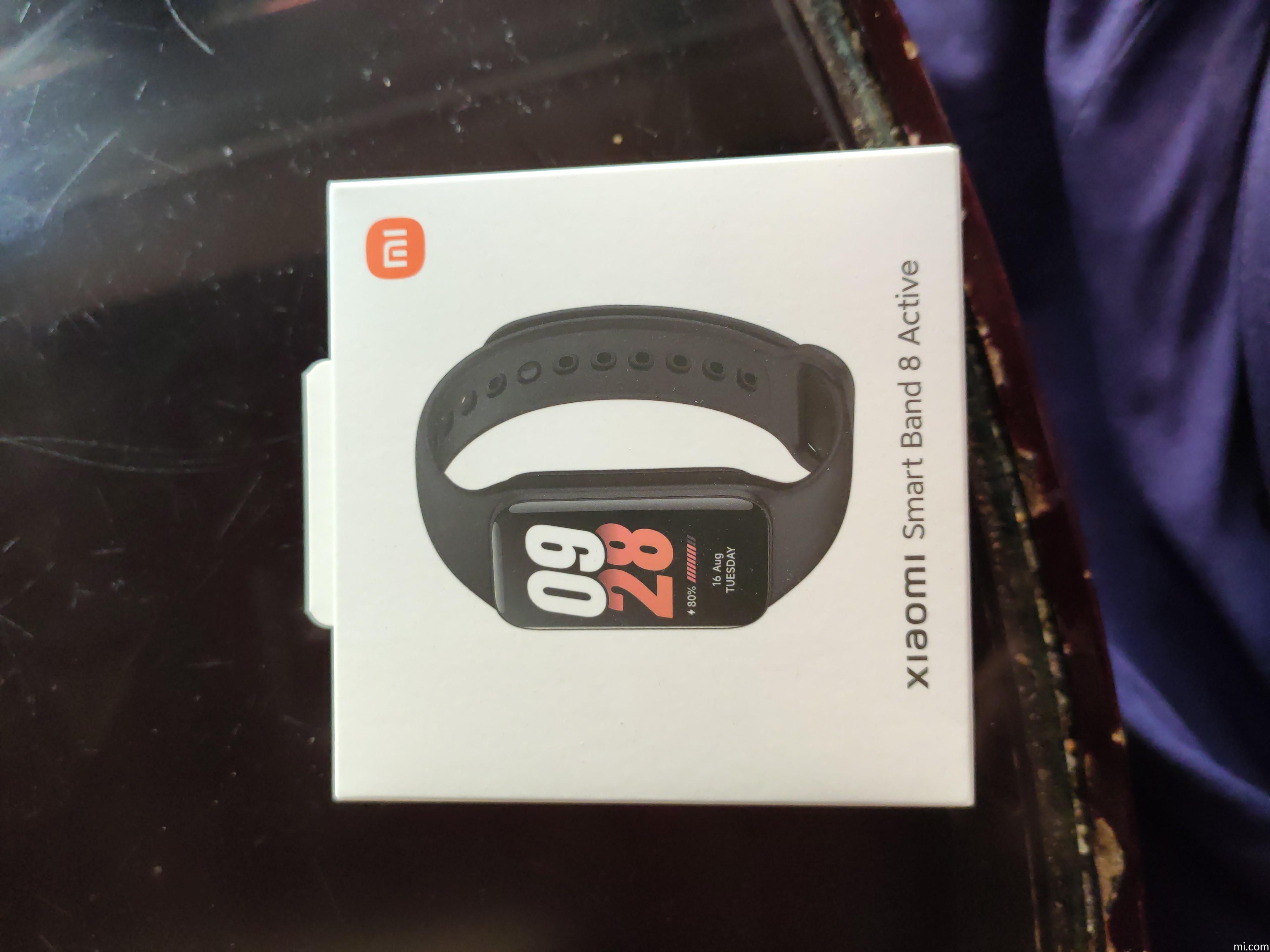 Xiaomi Smart Band 8 Active noir : prix, avis, caractéristiques - Orange