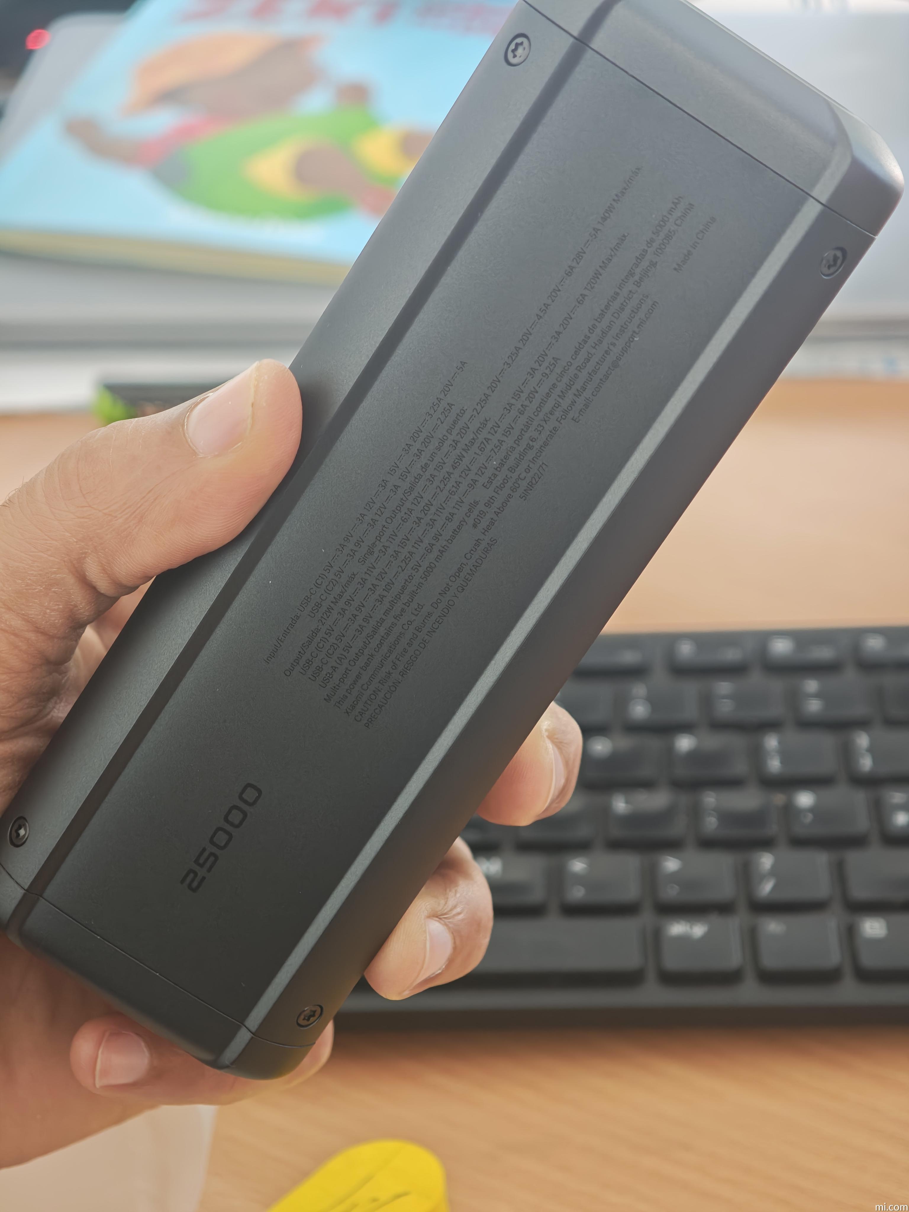Xiaomi 212W Hypercharge Power Bank 25000 - Xiaomi UK