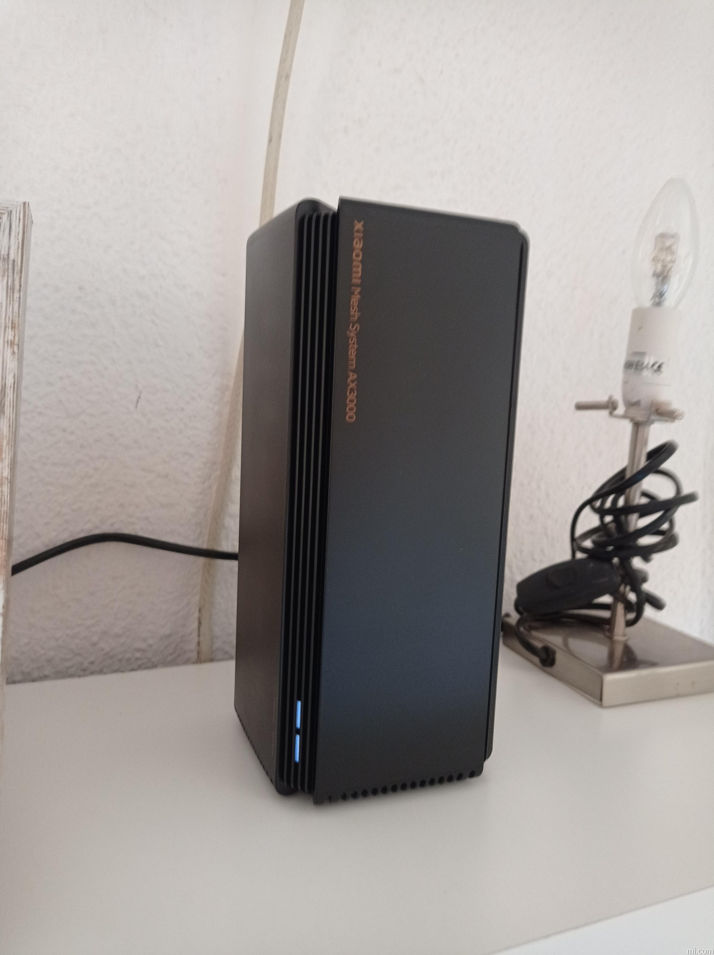 Router Xiaomi Mesh System AX3000 1 Pack Black_Xiaomi Store