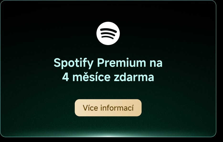 Spotify Premium na 4 měsíce zdarma. Více informací.