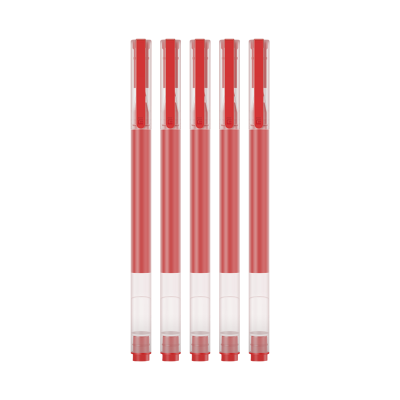 Xiaomi High-capacity Gel Pen (10-Pack) (Rouge)