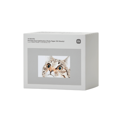 Xiaomi Portable Dye-Sublimation Photo Paper (50 Sheets）