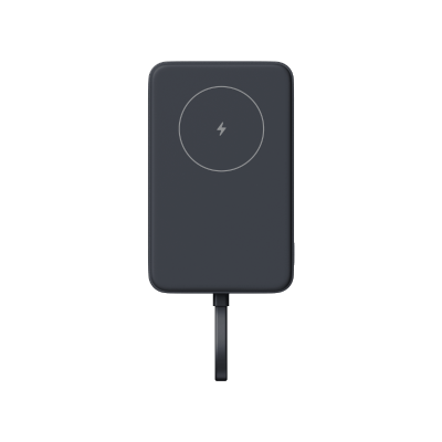 Xiaomi 33W Magnetic Power Bank 10000mAh (Integrated Cable) Black 10000mAh