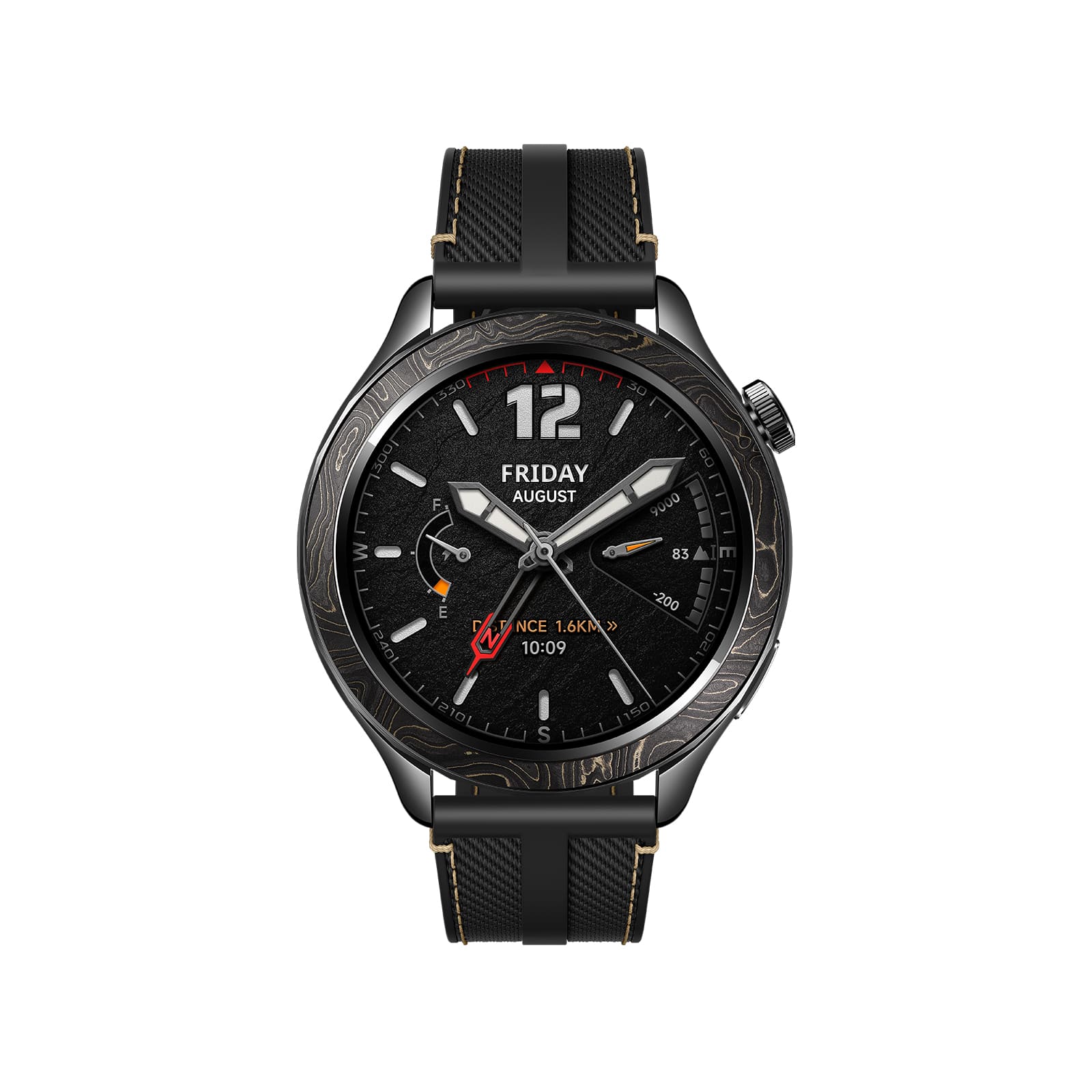 Xiaomi Watch S4 Bezel and Strap Kit Midnight Carbon
